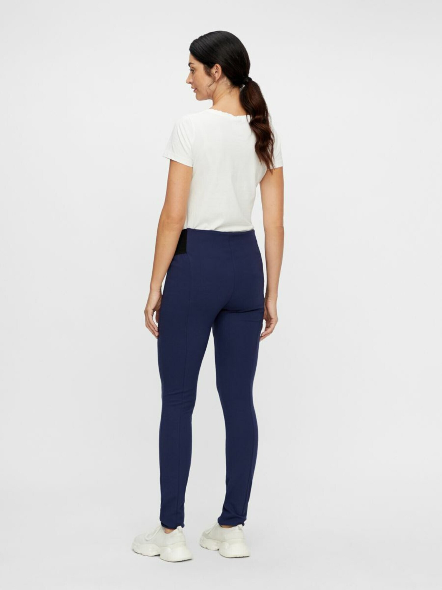 MAMALICIOUS Leggings 'REYNA' bleumarin / negru - Pled.ro