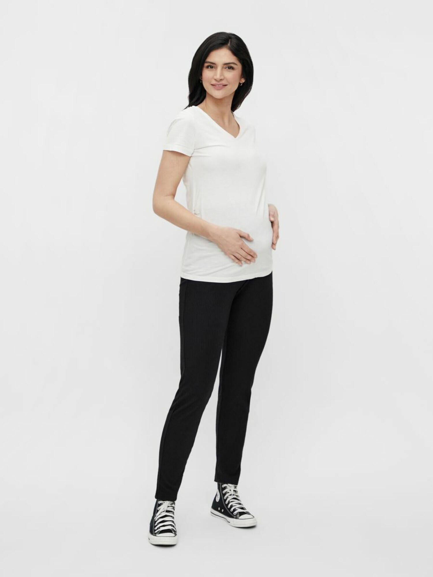 MAMALICIOUS Leggings 'TATJANA' negru - Pled.ro