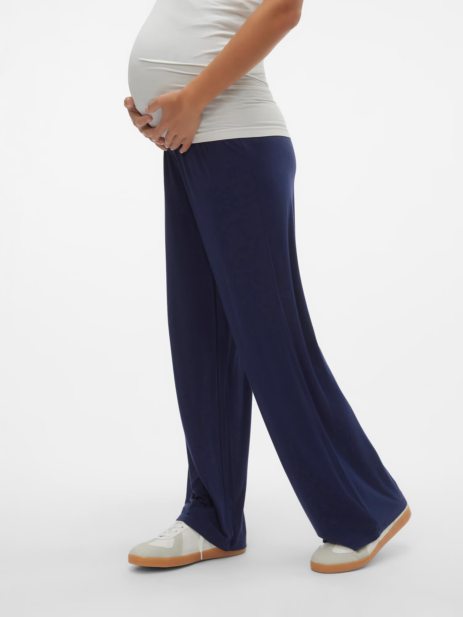 MAMALICIOUS Pantaloni 'Alison' albastru marin - Pled.ro