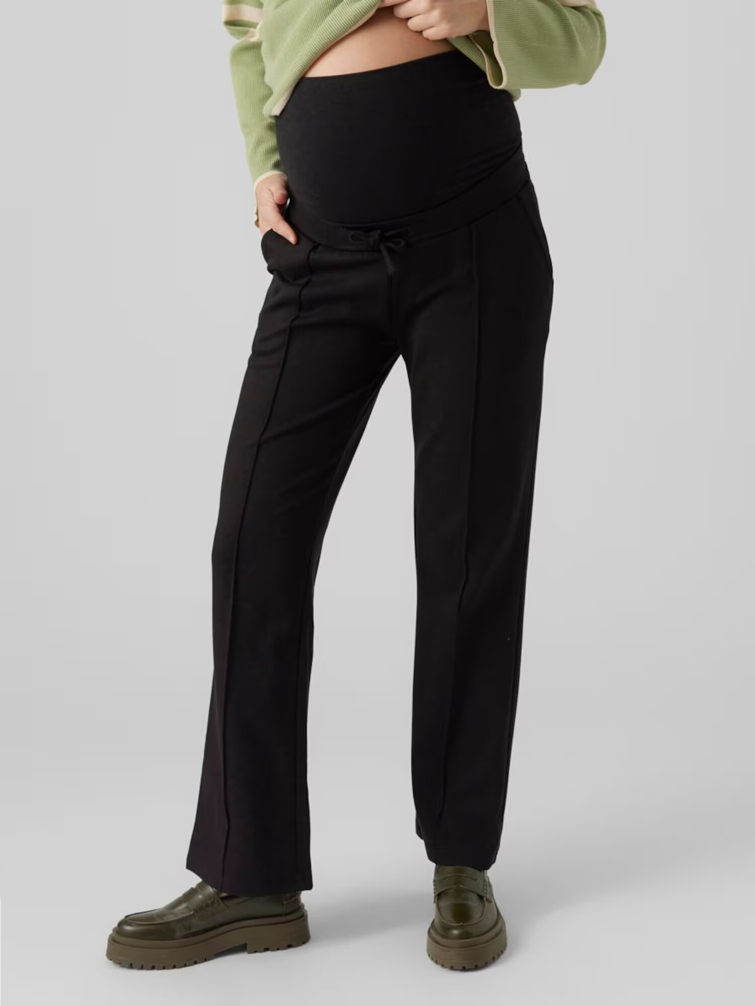 MAMALICIOUS Pantaloni 'Lif' negru - Pled.ro