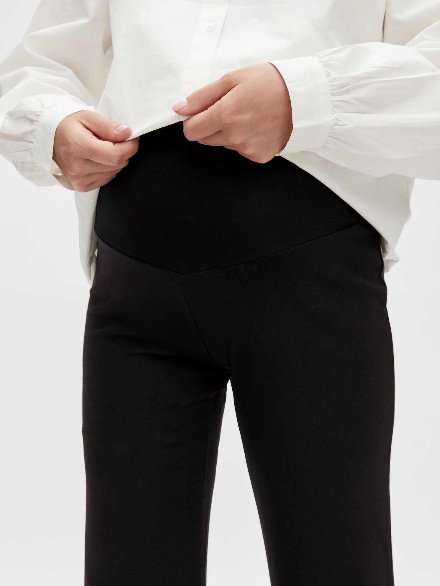 MAMALICIOUS Pantaloni 'Luna' negru - Pled.ro