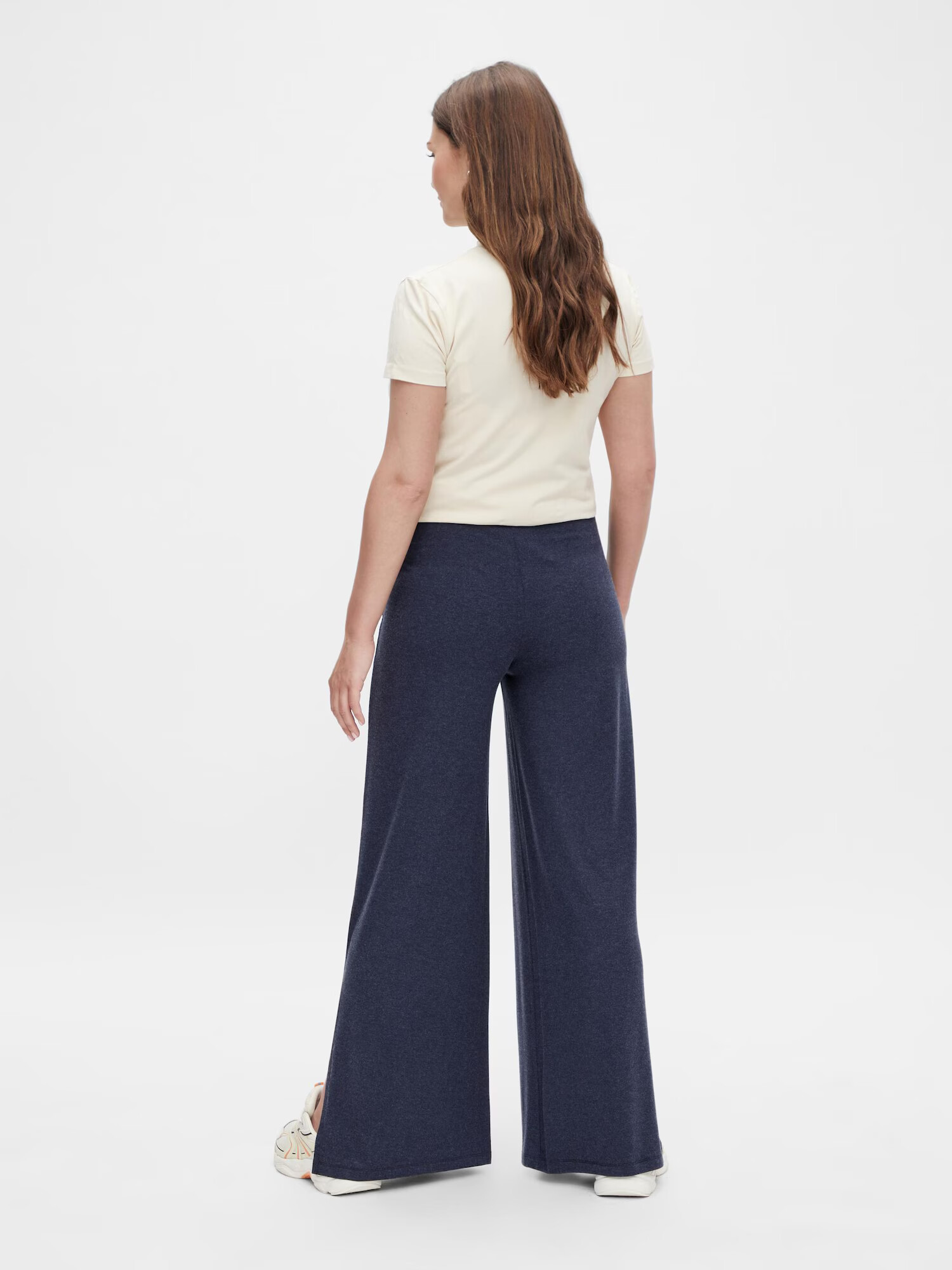 MAMALICIOUS Pantaloni 'Petra' bleumarin - Pled.ro