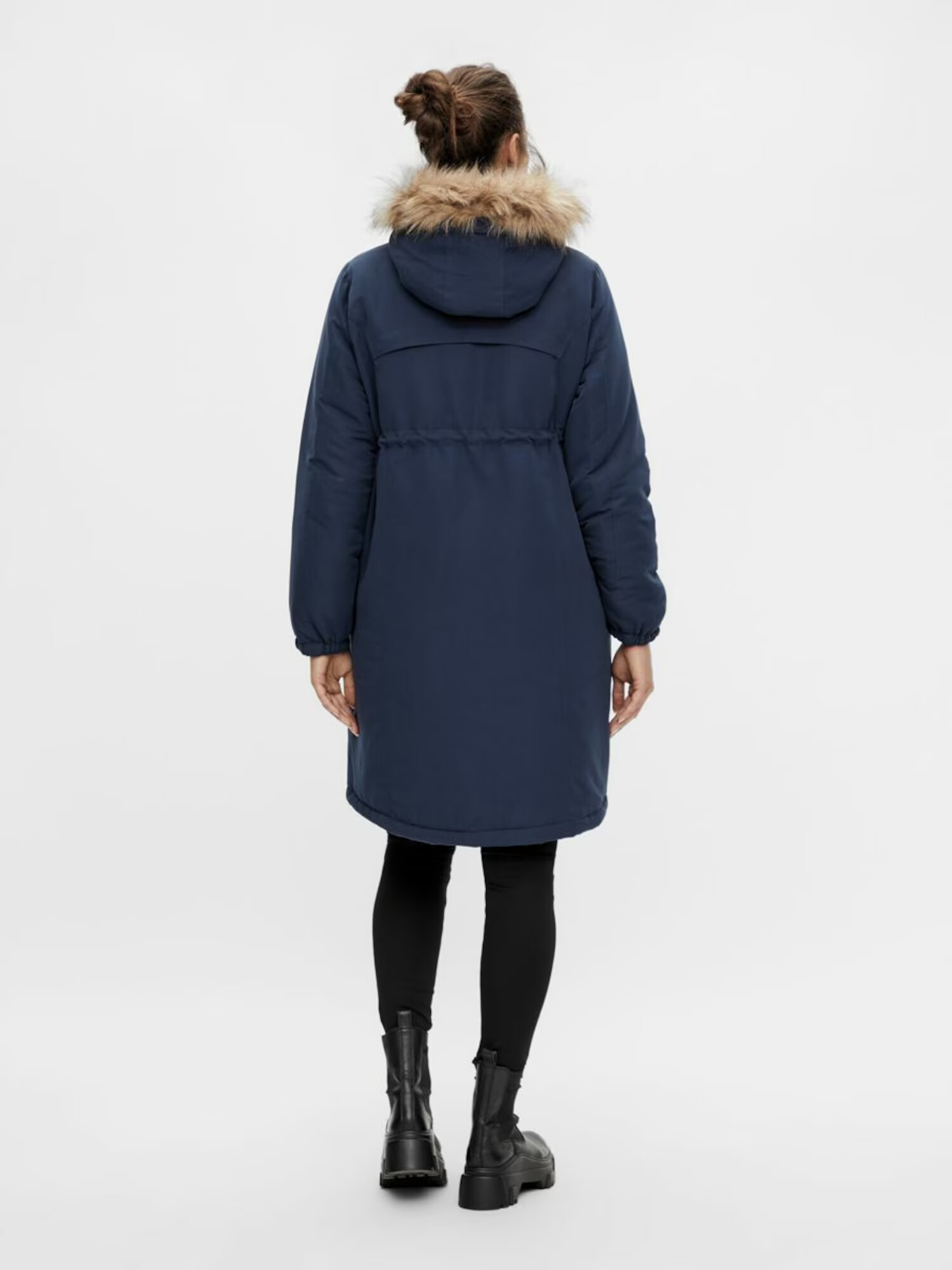 MAMALICIOUS Parka de iarnă 'Jessa' bleumarin - Pled.ro