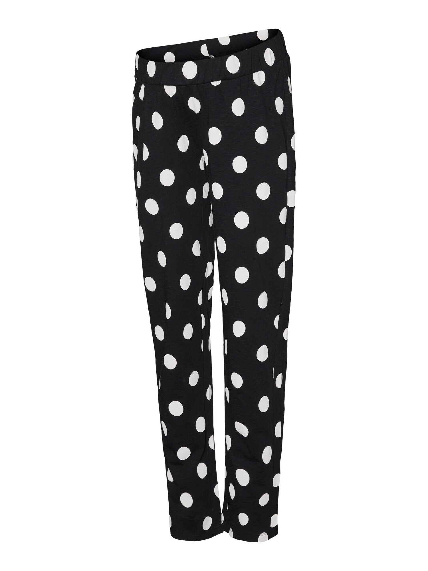 MAMALICIOUS Pijama 'Mira' negru / alb - Pled.ro