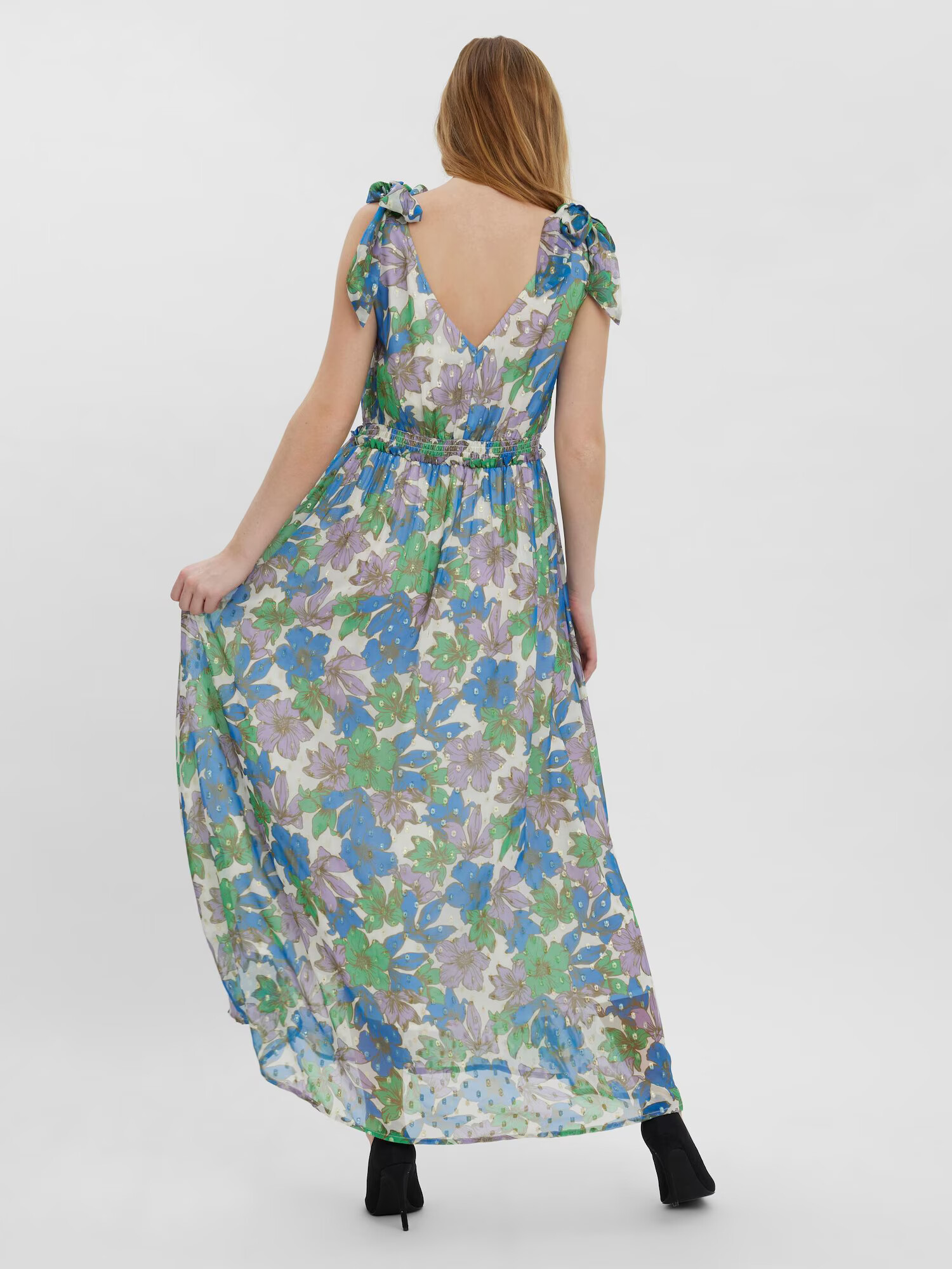 MAMALICIOUS Rochie 'Sydney' albastru / verde / lila / alb - Pled.ro