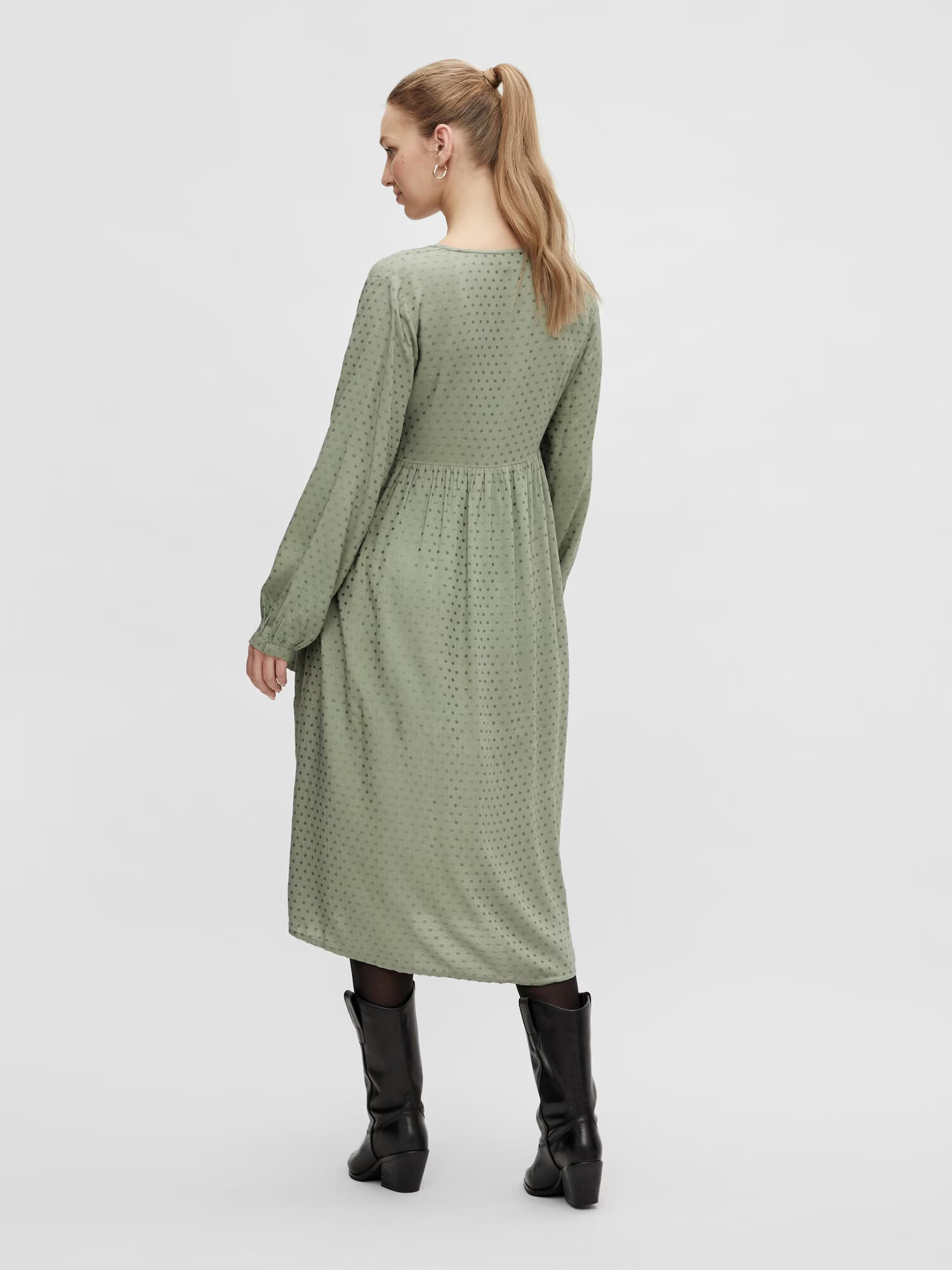 MAMALICIOUS Rochie 'Cille' verde deschis - Pled.ro