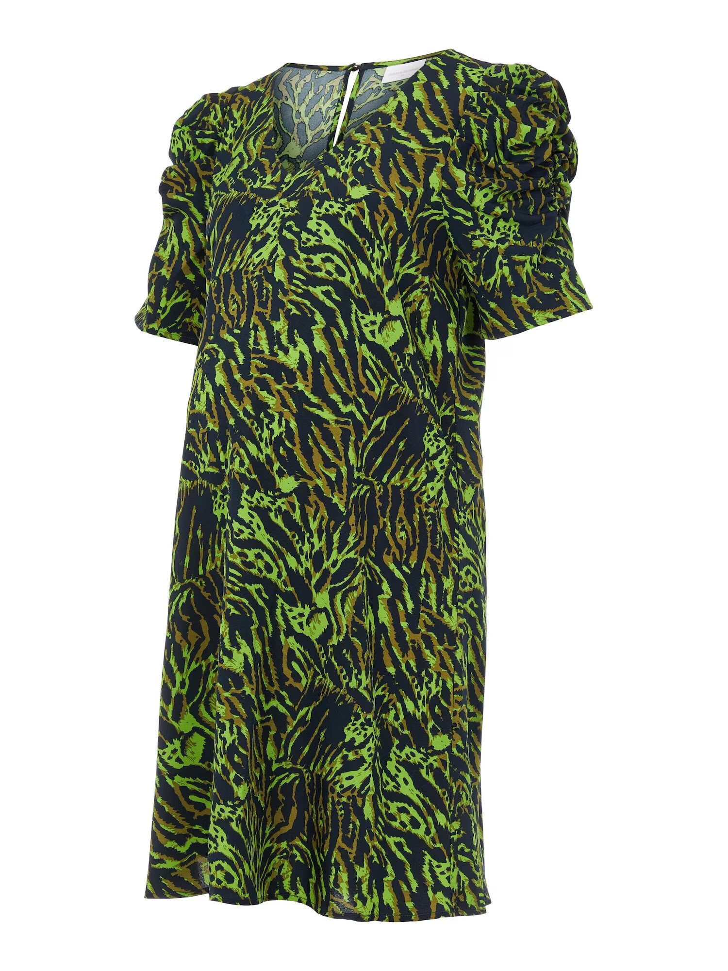 MAMALICIOUS Rochie 'Em' oliv / verde stuf / negru - Pled.ro