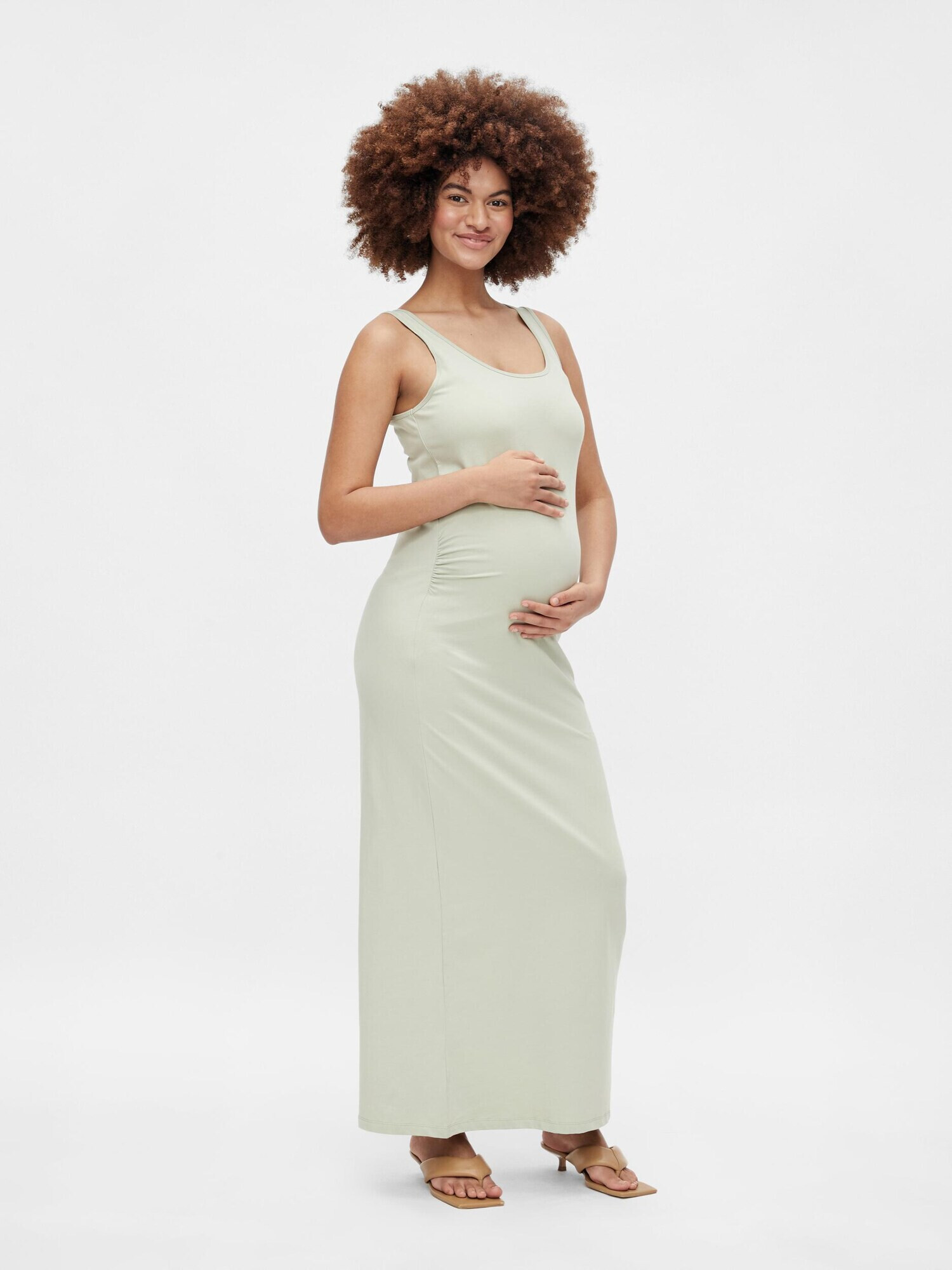 MAMALICIOUS Rochie 'Emma' verde pastel - Pled.ro