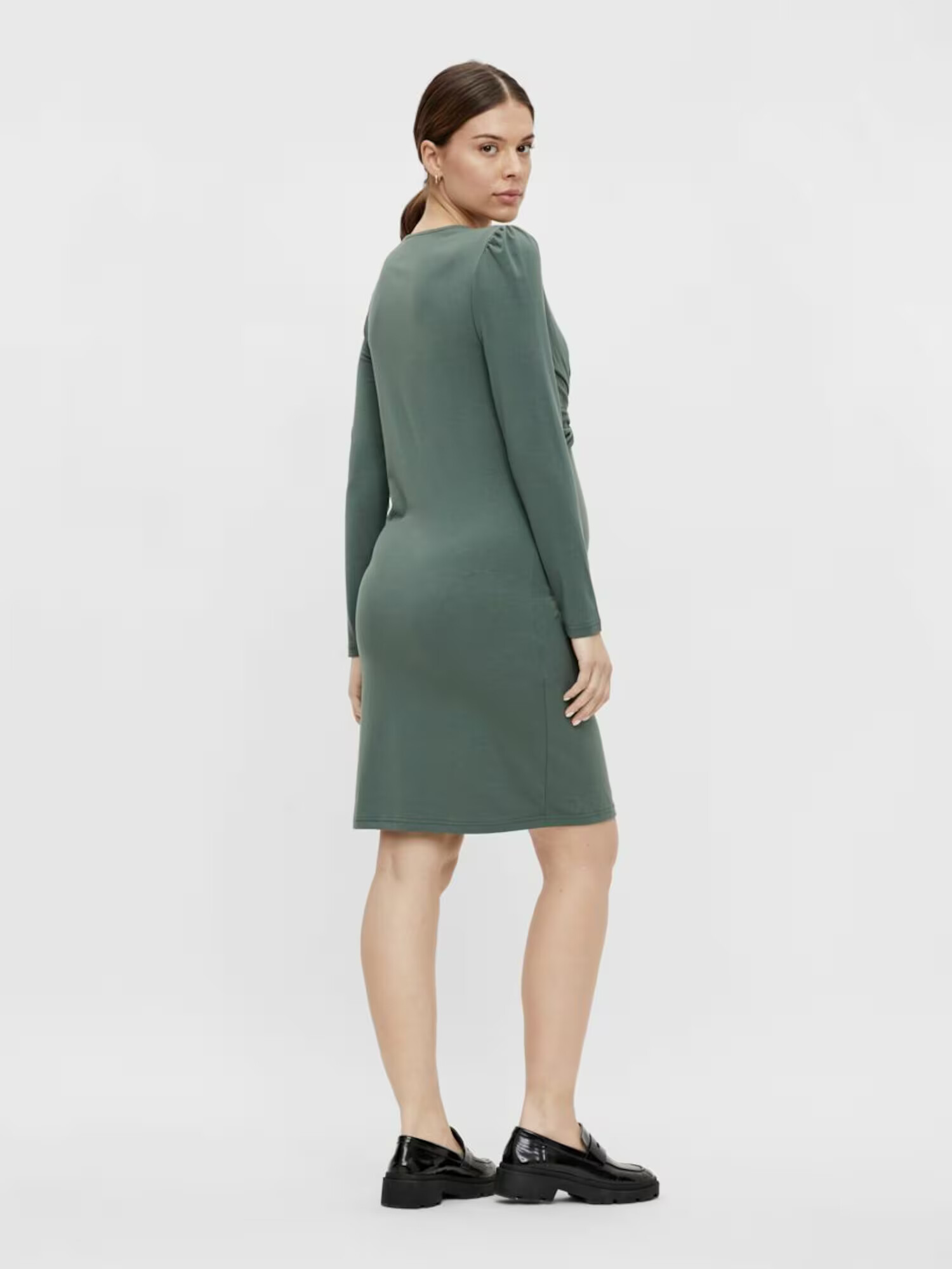 MAMALICIOUS Rochie 'Macy' verde petrol - Pled.ro