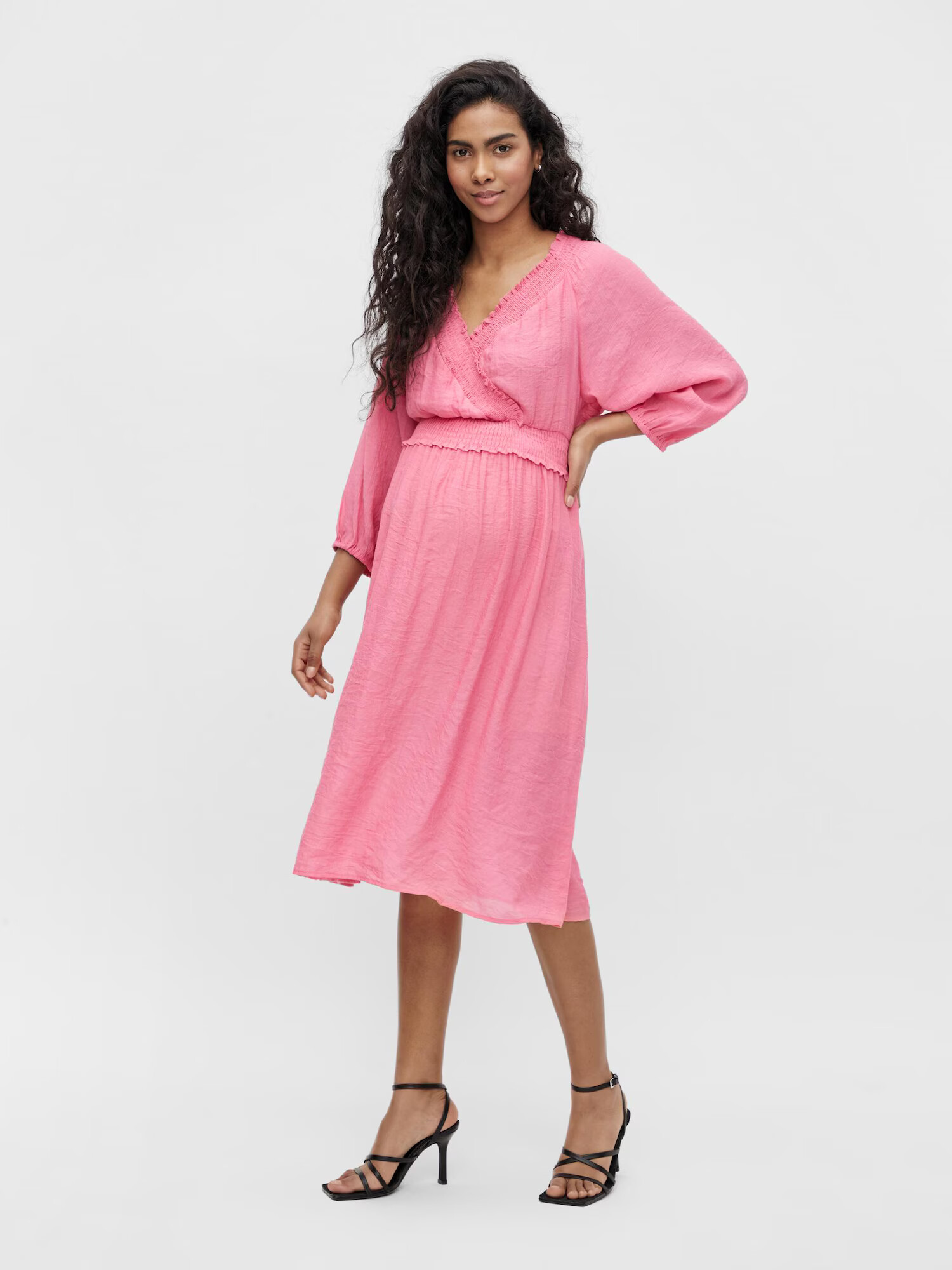 MAMALICIOUS Rochie 'Peace' roz - Pled.ro