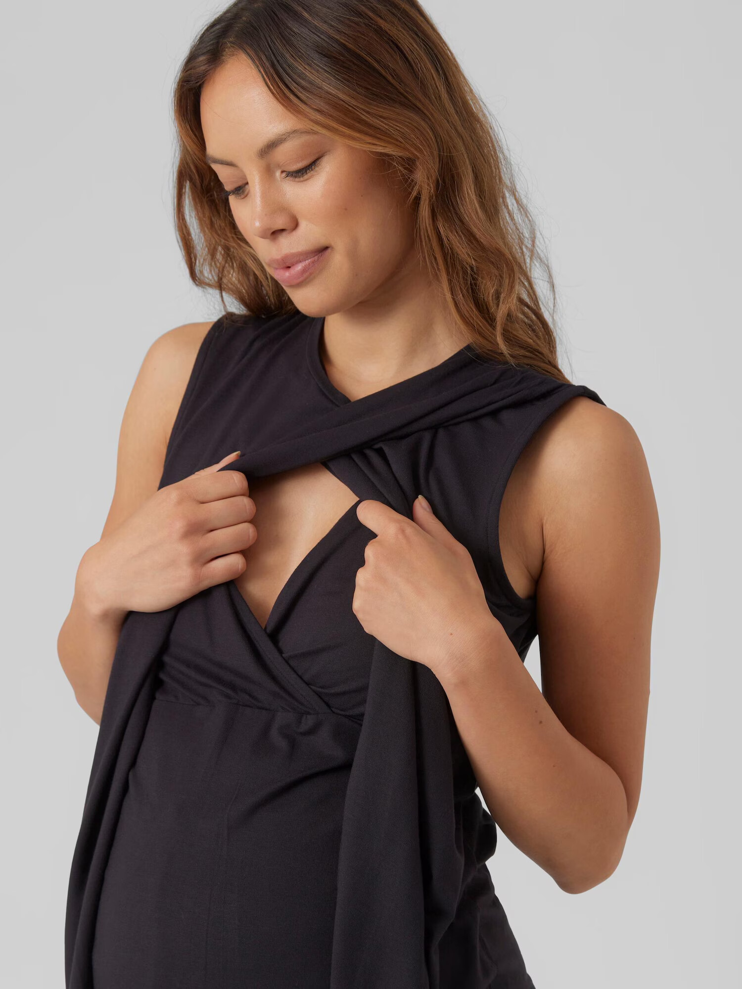 MAMALICIOUS Top 'Alison Iris' negru - Pled.ro