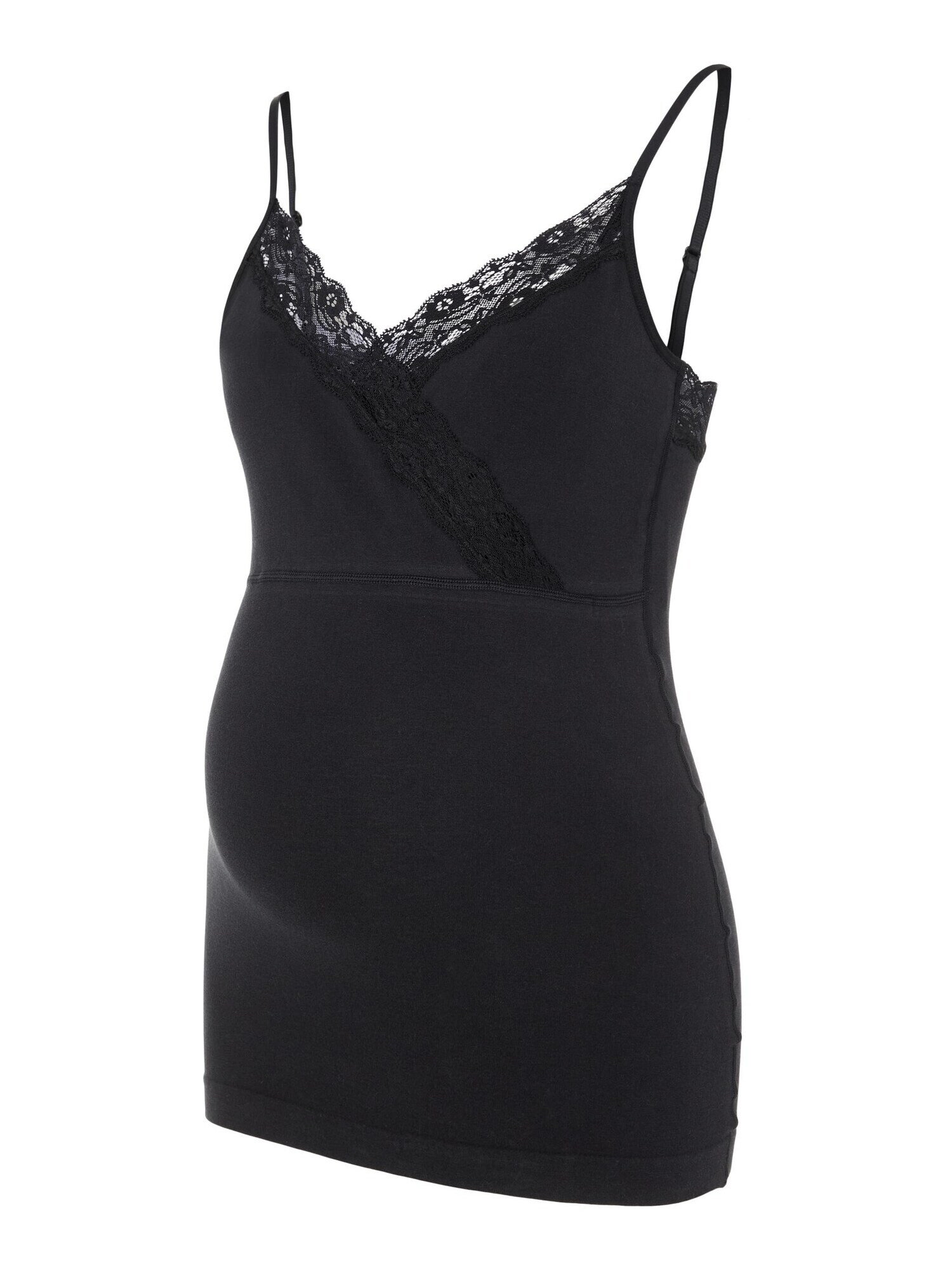 MAMALICIOUS Top 'Toloa' negru - Pled.ro