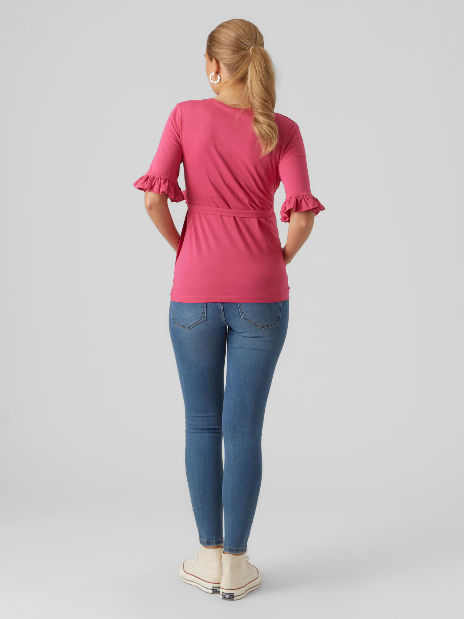 MAMALICIOUS Tricou 'HAZEL' fucsia - Pled.ro