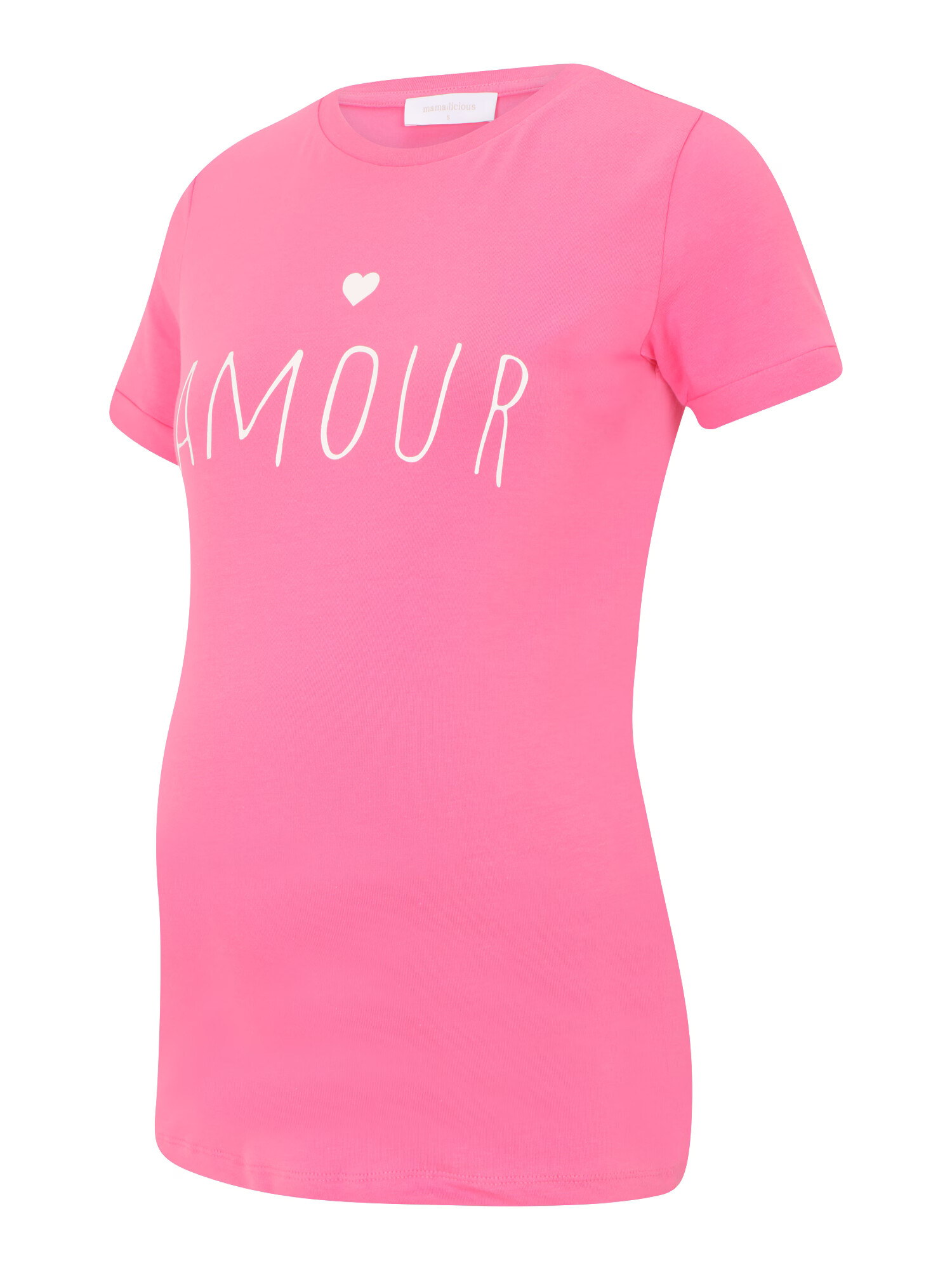 MAMALICIOUS Tricou 'Levi' roz deschis / alb - Pled.ro