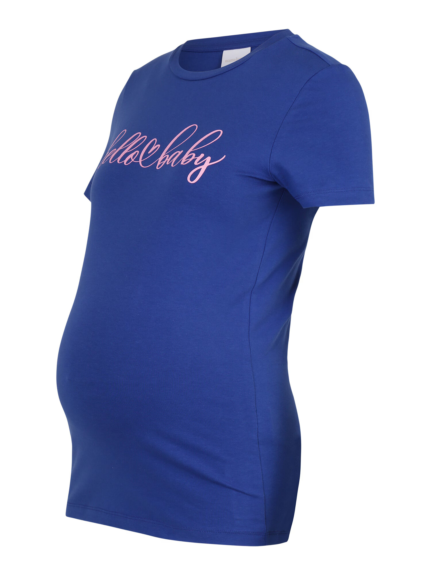 MAMALICIOUS Tricou 'SOMYA' albastru cobalt / roz pal - Pled.ro