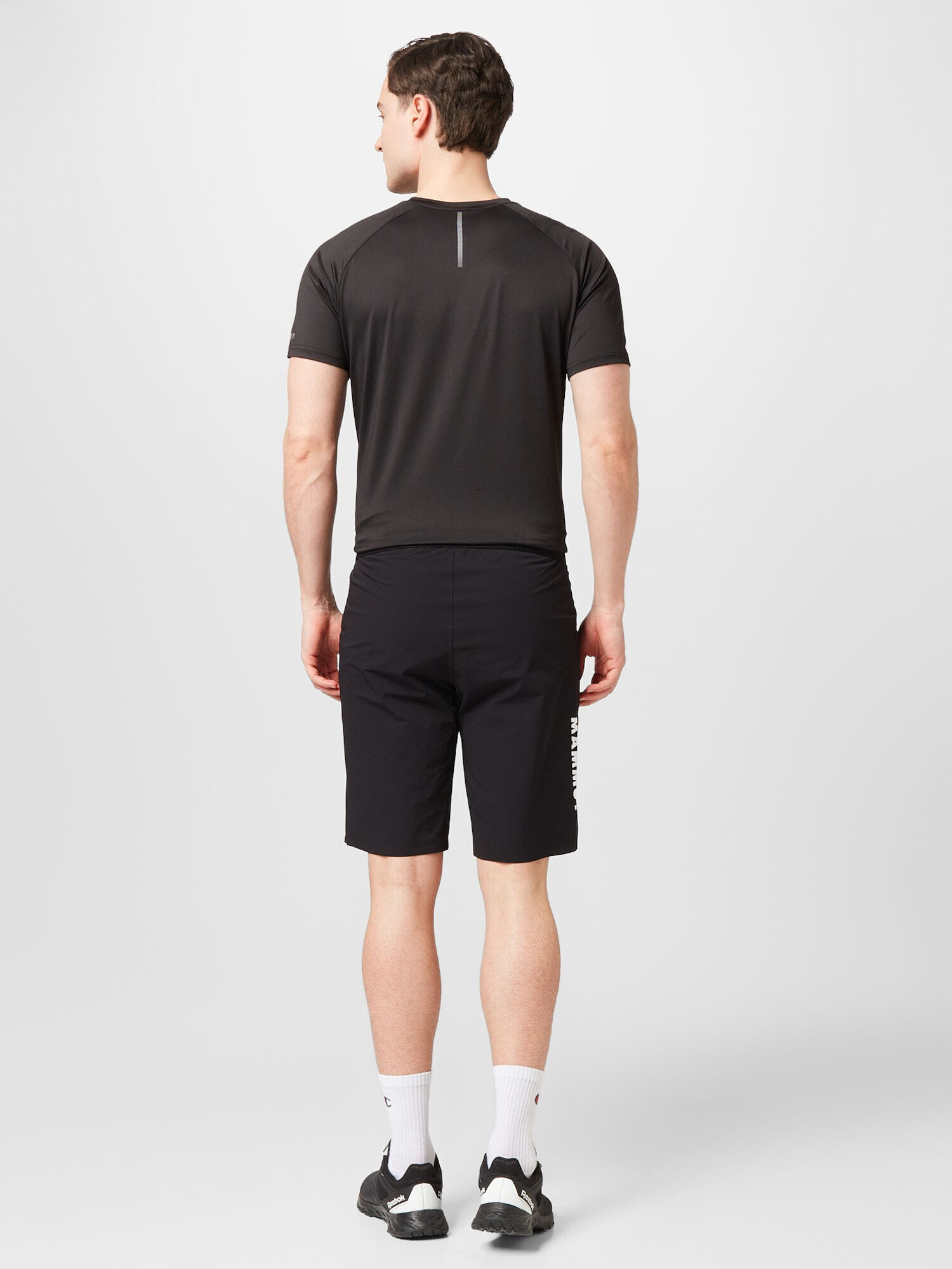 MAMMUT Pantaloni sport 'Aenergy' negru / alb - Pled.ro