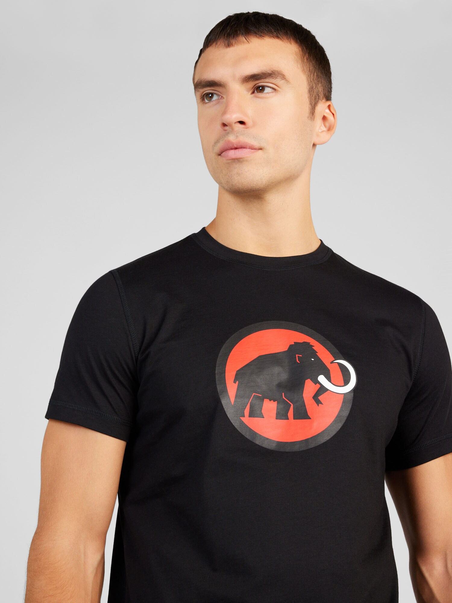 MAMMUT Tricou funcțional 'Core' roșu / negru / alb - Pled.ro