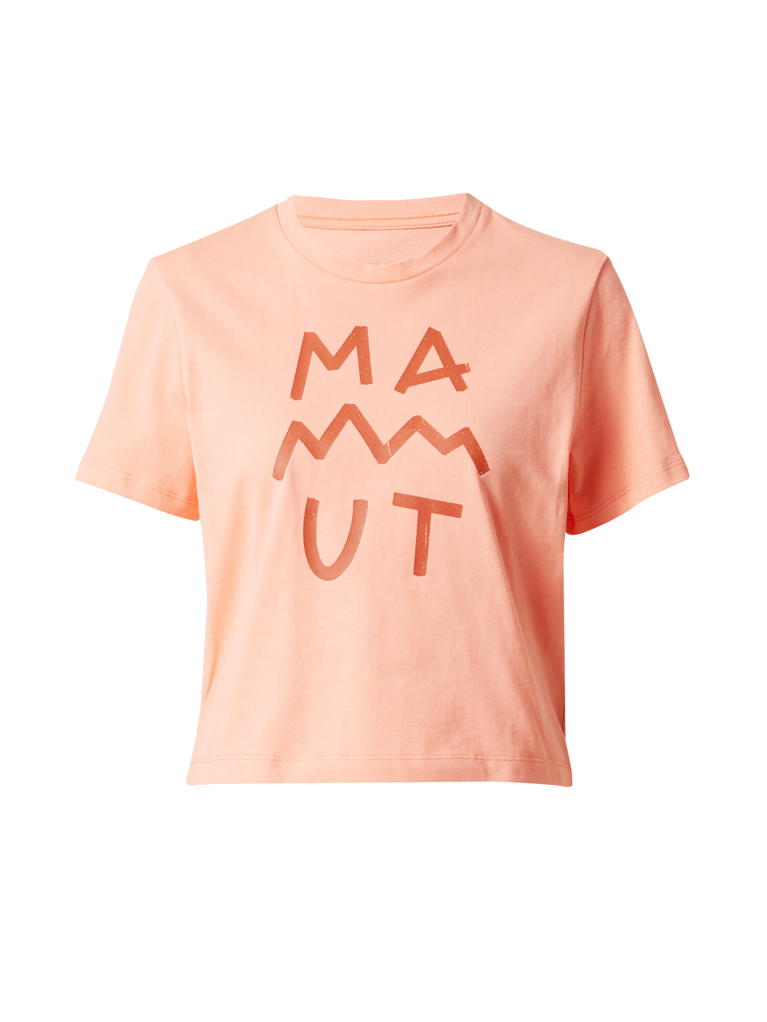 MAMMUT Tricou funcțional 'Massone' portocaliu piersică / roșu pastel - Pled.ro