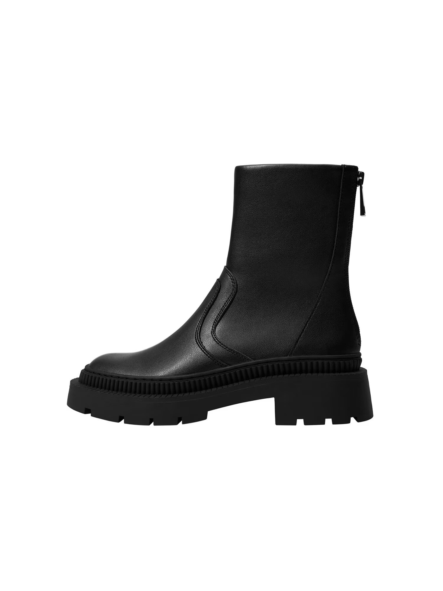 MANGO Botine 'Army' negru - Pled.ro