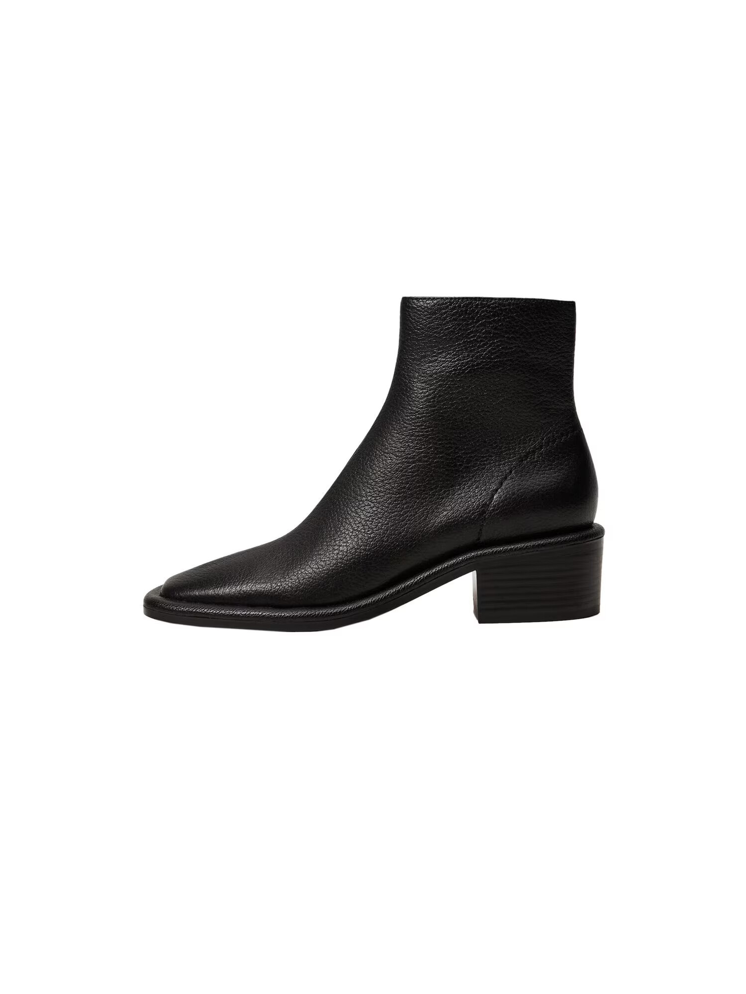 MANGO Botine 'West' negru - Pled.ro