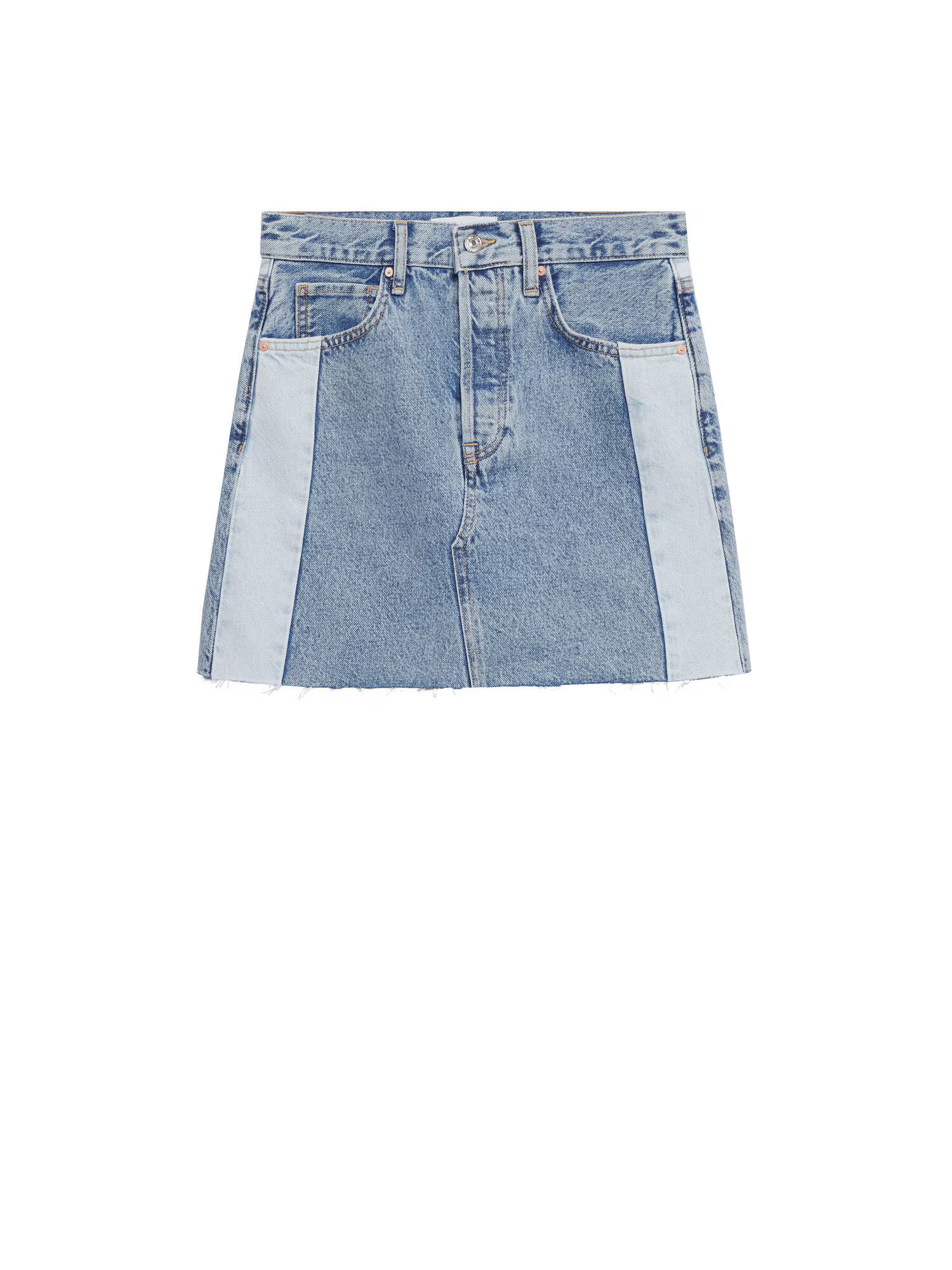 MANGO Fustă 'Grace' albastru denim / albastru deschis - Pled.ro