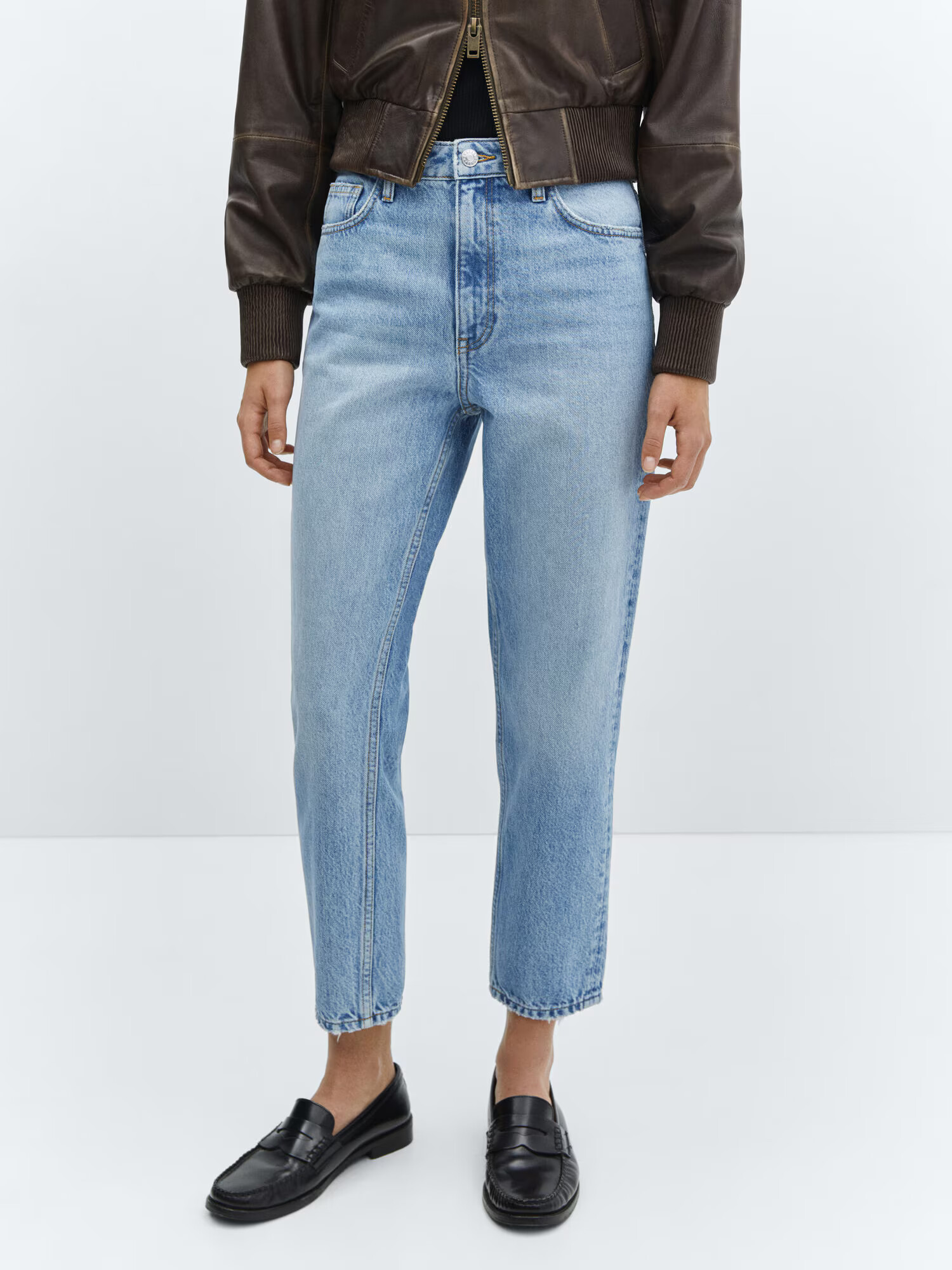 MANGO Jeans '2000' albastru denim - Pled.ro