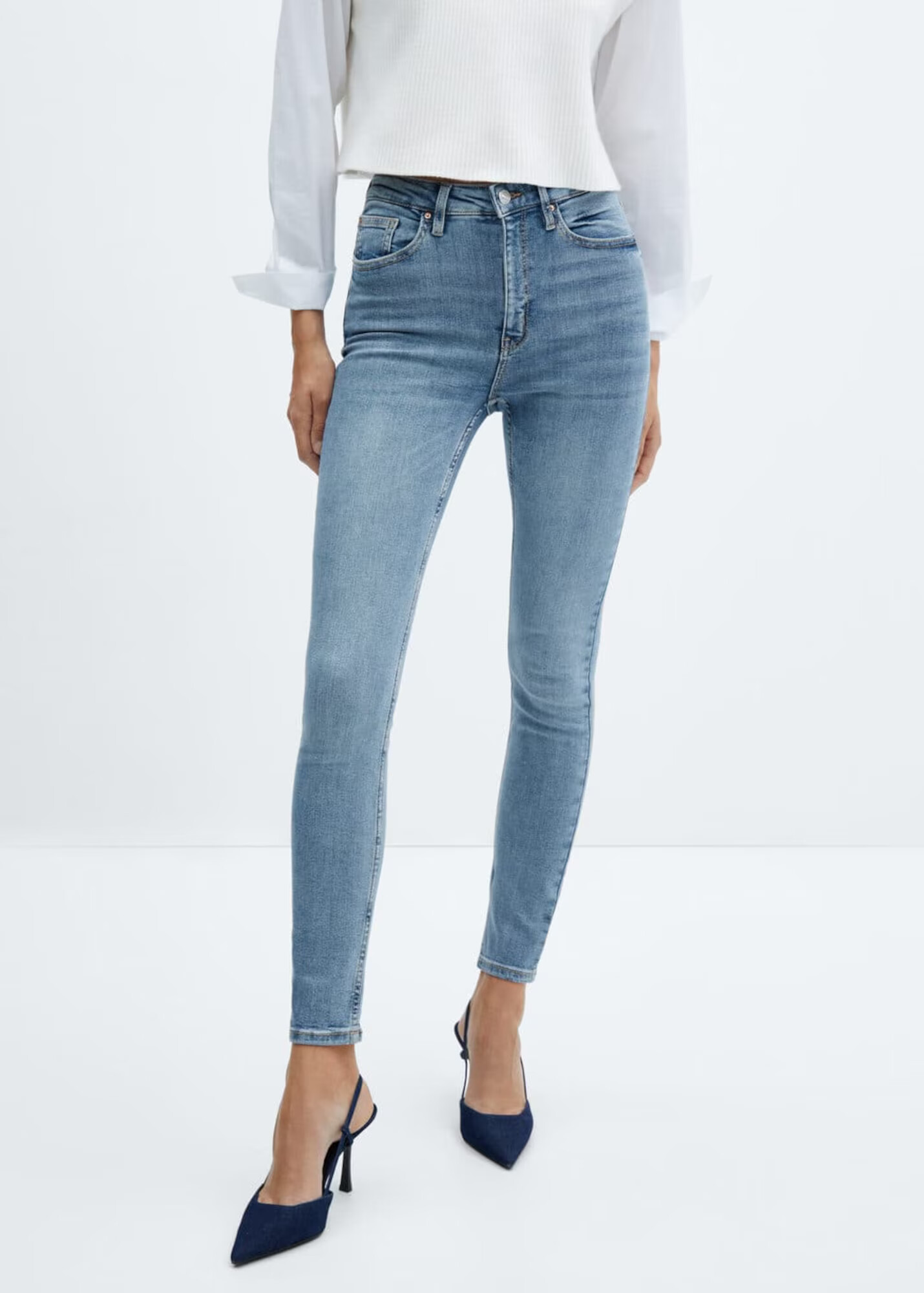 MANGO Jeans 'abby' albastru denim - Pled.ro