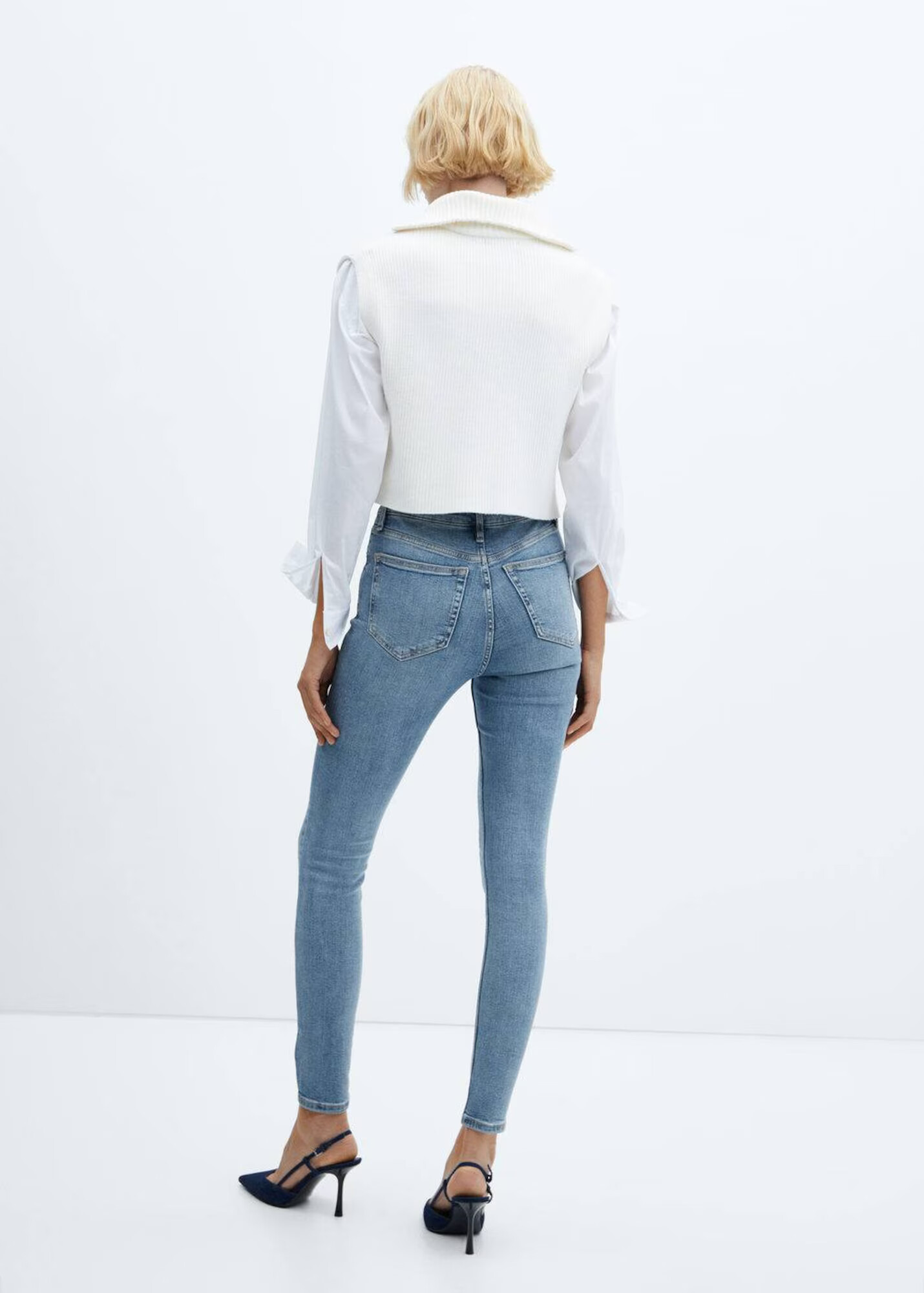 MANGO Jeans 'abby' albastru denim - Pled.ro