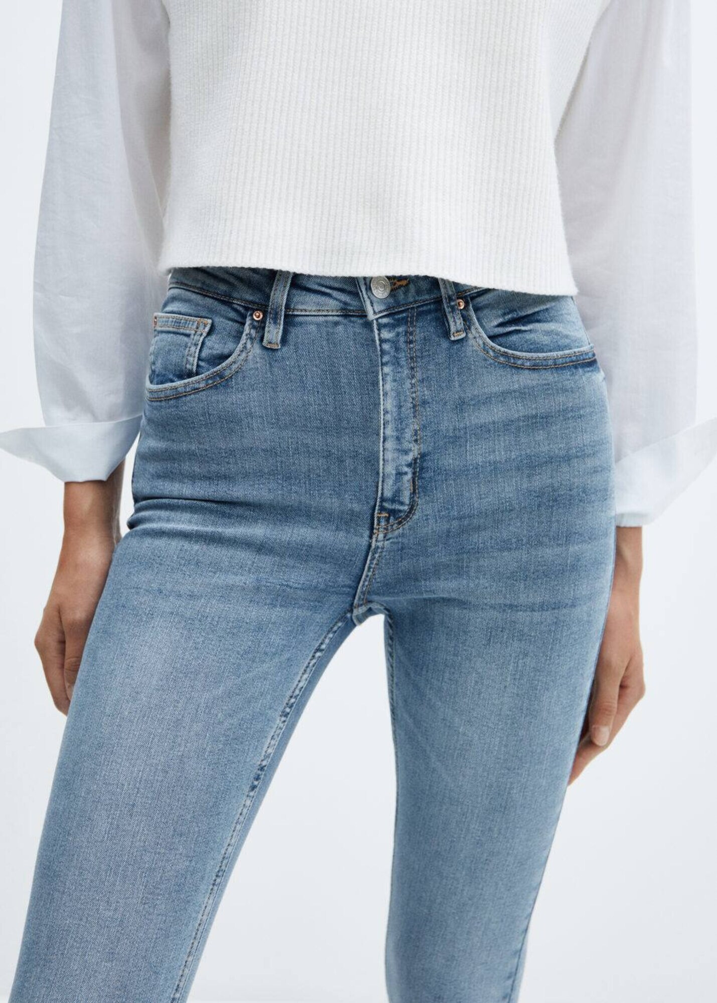 MANGO Jeans 'abby' albastru denim - Pled.ro