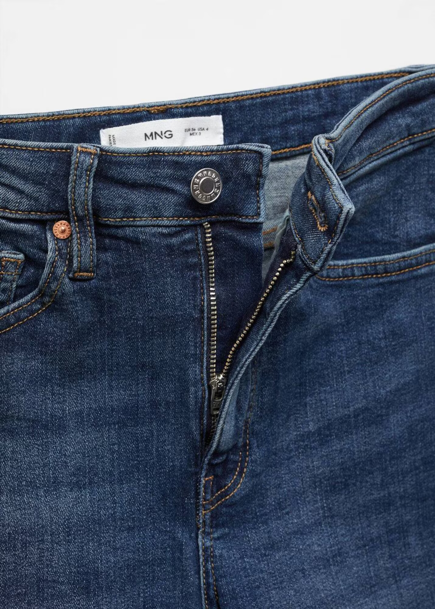 MANGO Jeans 'Abby' albastru închis - Pled.ro