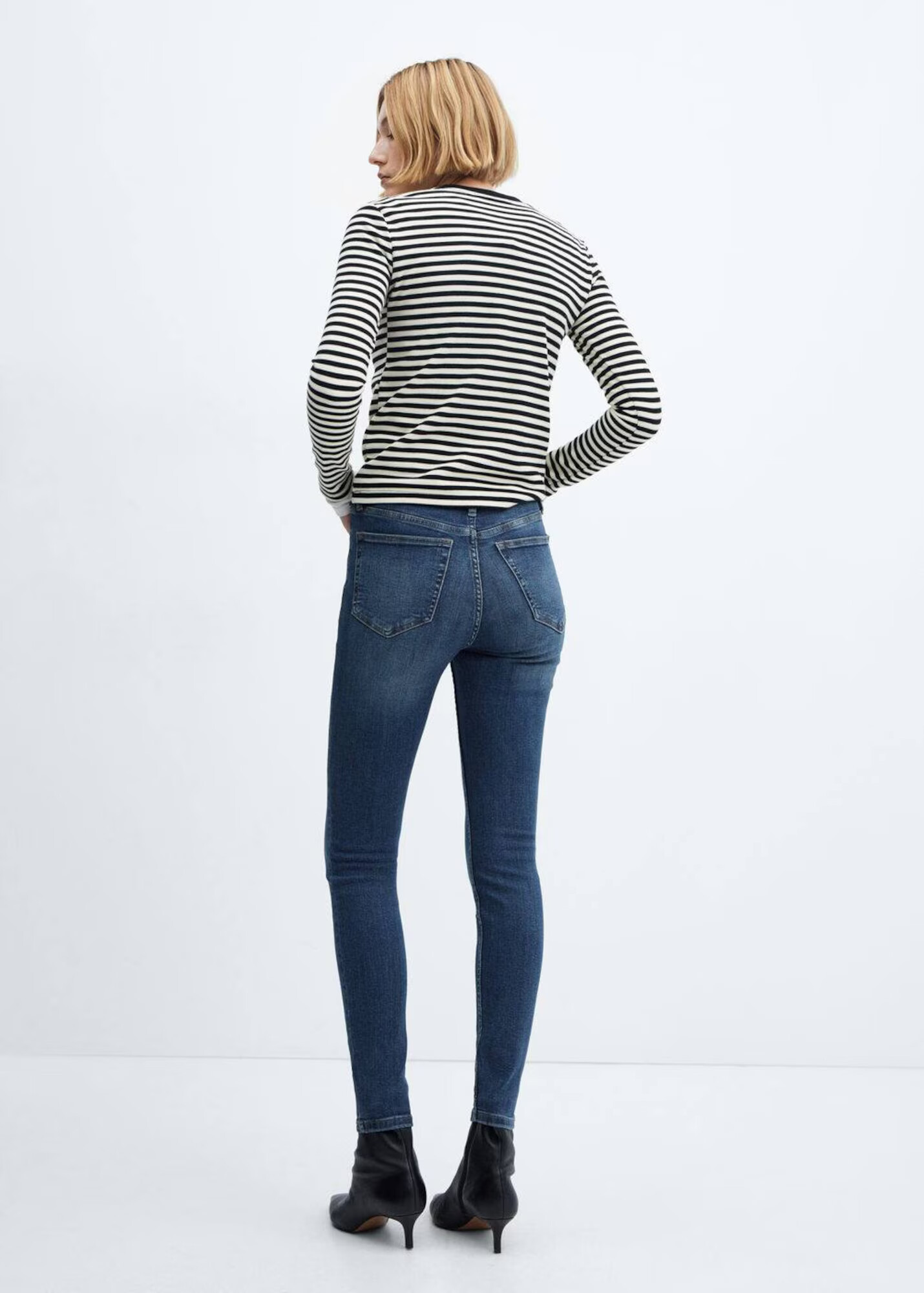 MANGO Jeans 'Abby' albastru închis - Pled.ro