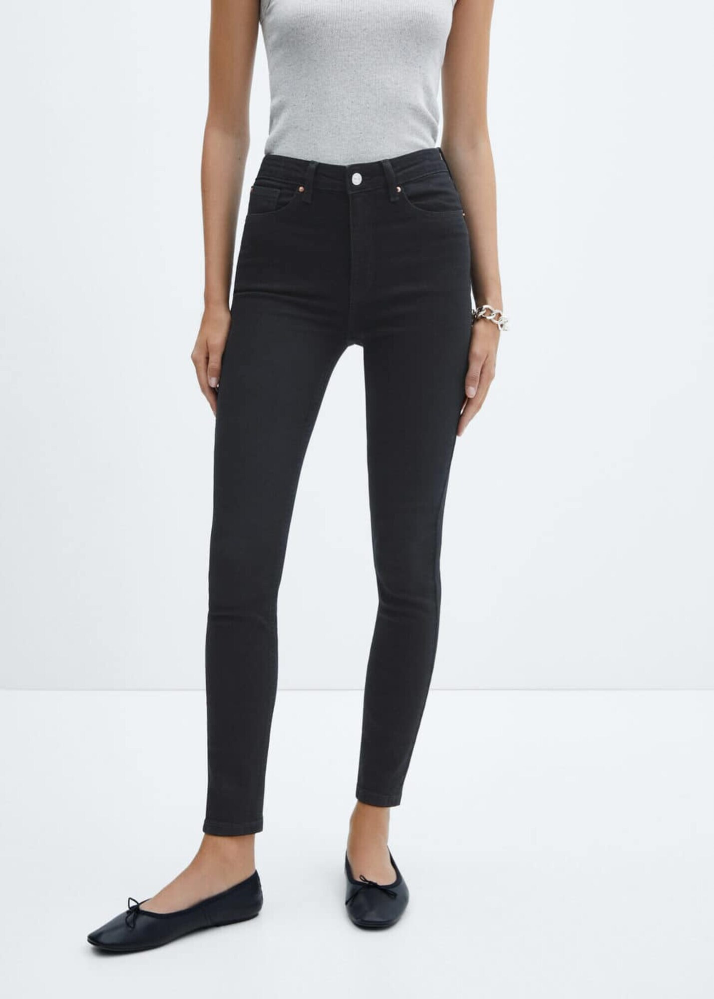 MANGO Jeans 'Abby' negru - Pled.ro