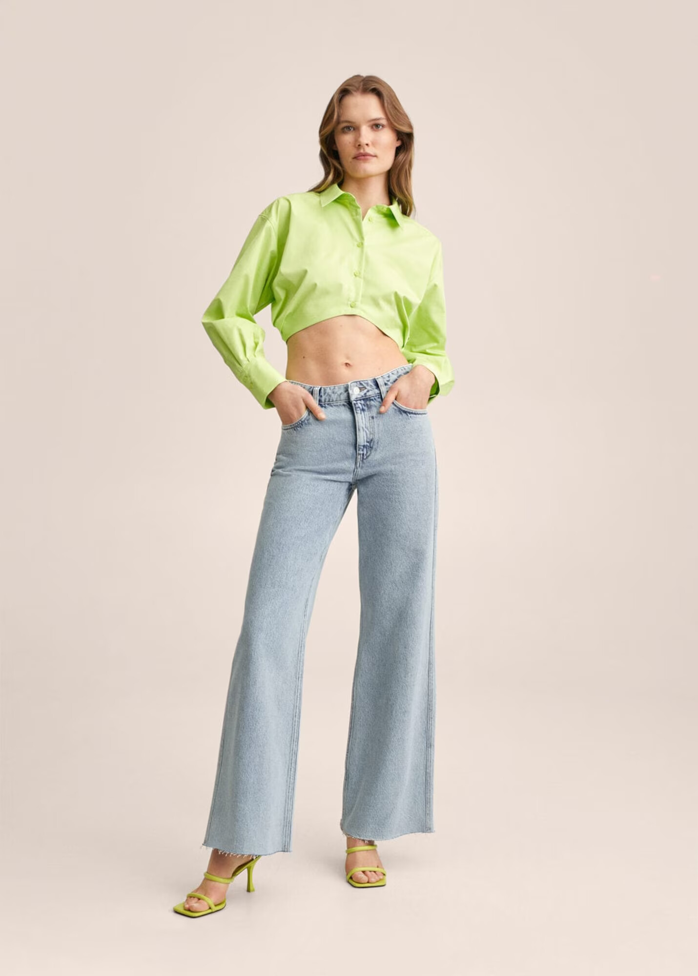 MANGO Jeans 'Agnes' azuriu - Pled.ro