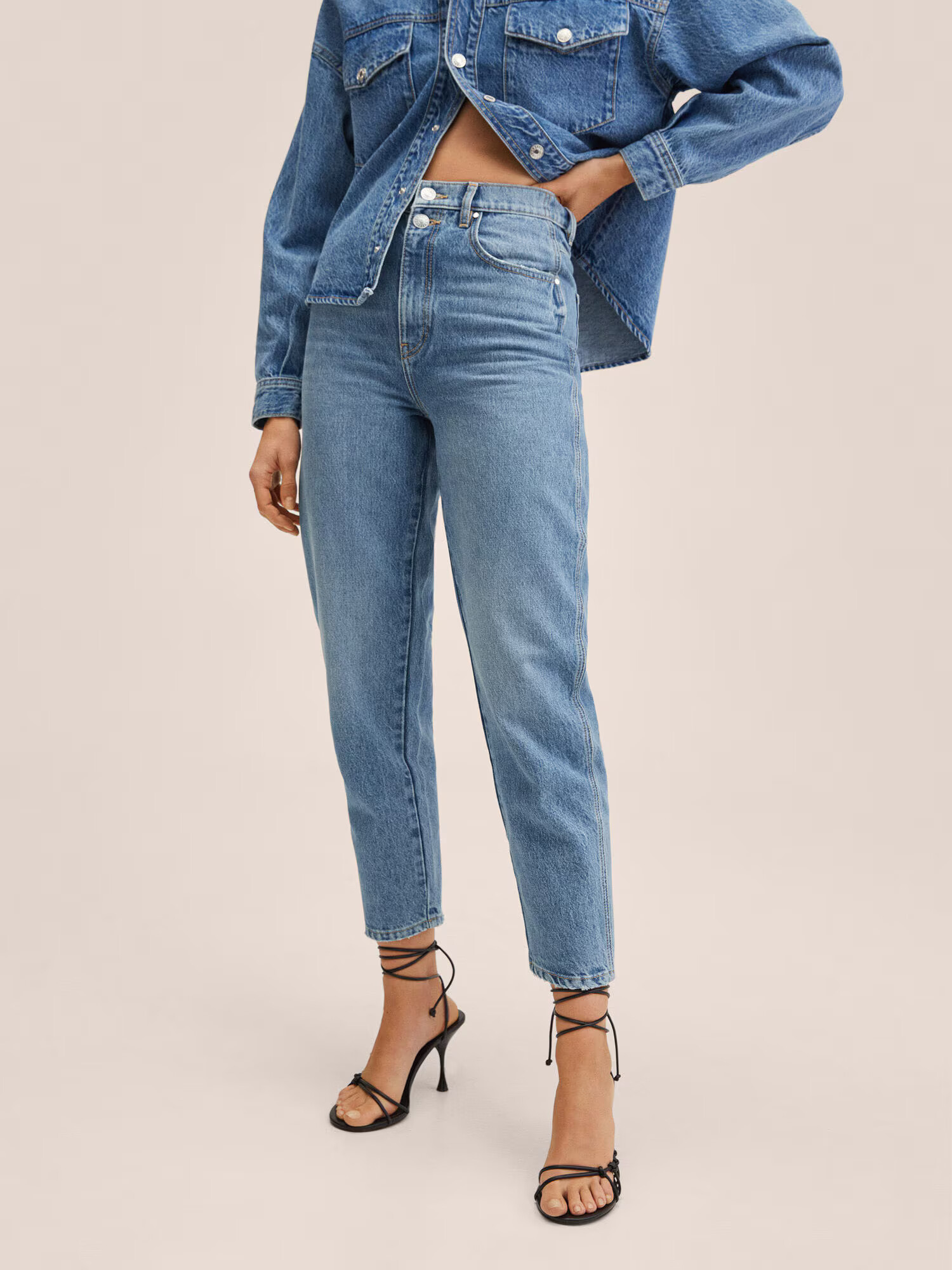 MANGO Jeans 'Aimee' albastru denim - Pled.ro