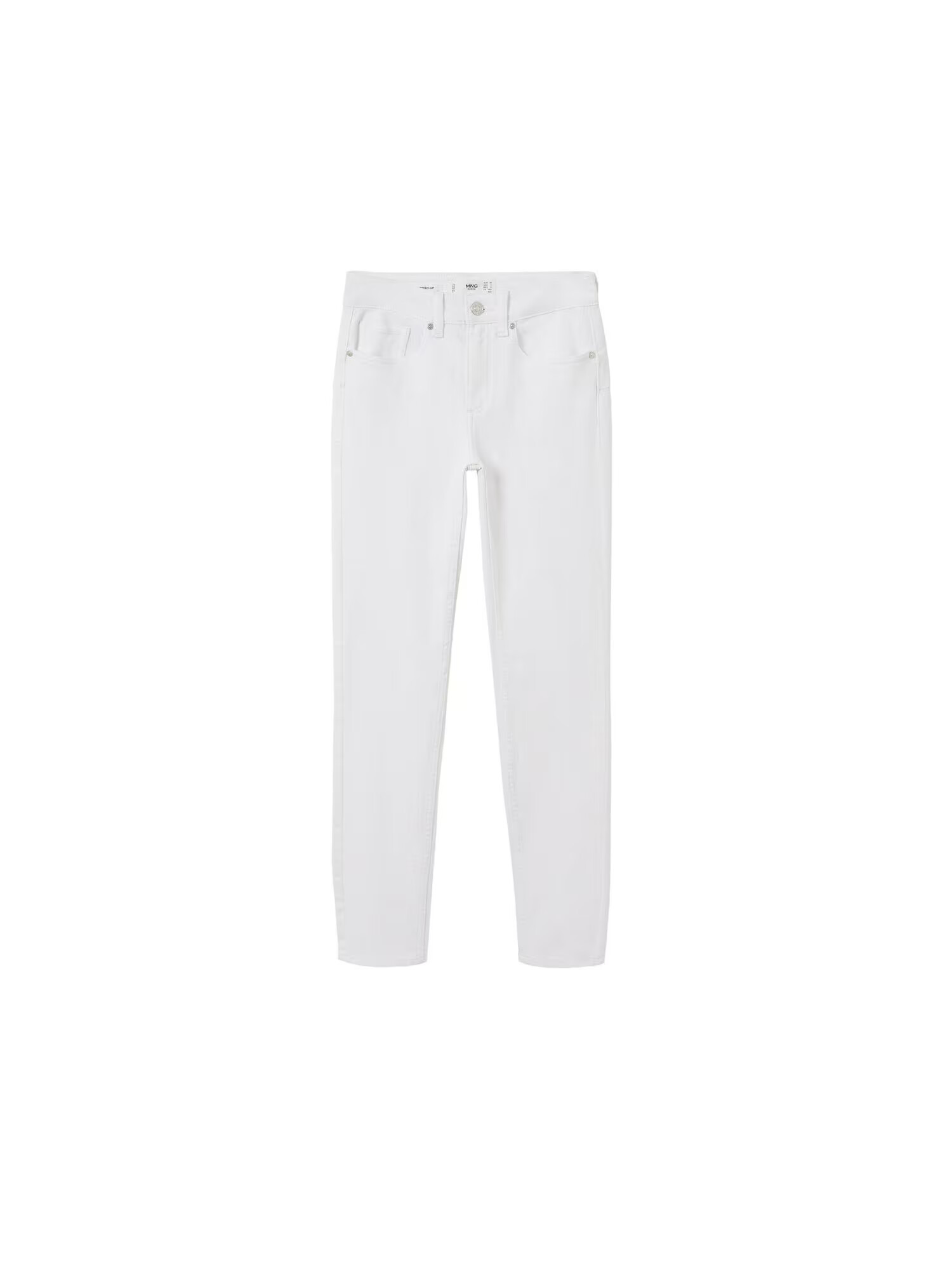 MANGO Jeans alb denim - Pled.ro