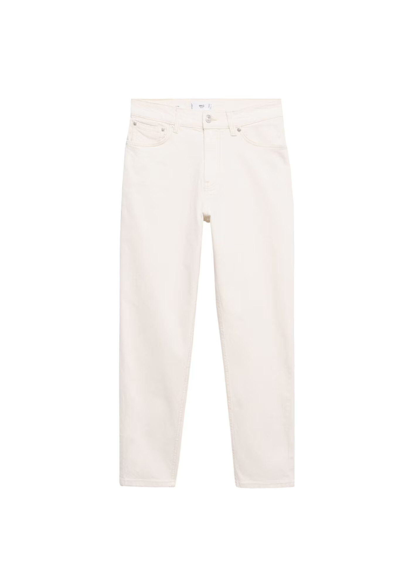 MANGO Jeans alb denim - Pled.ro