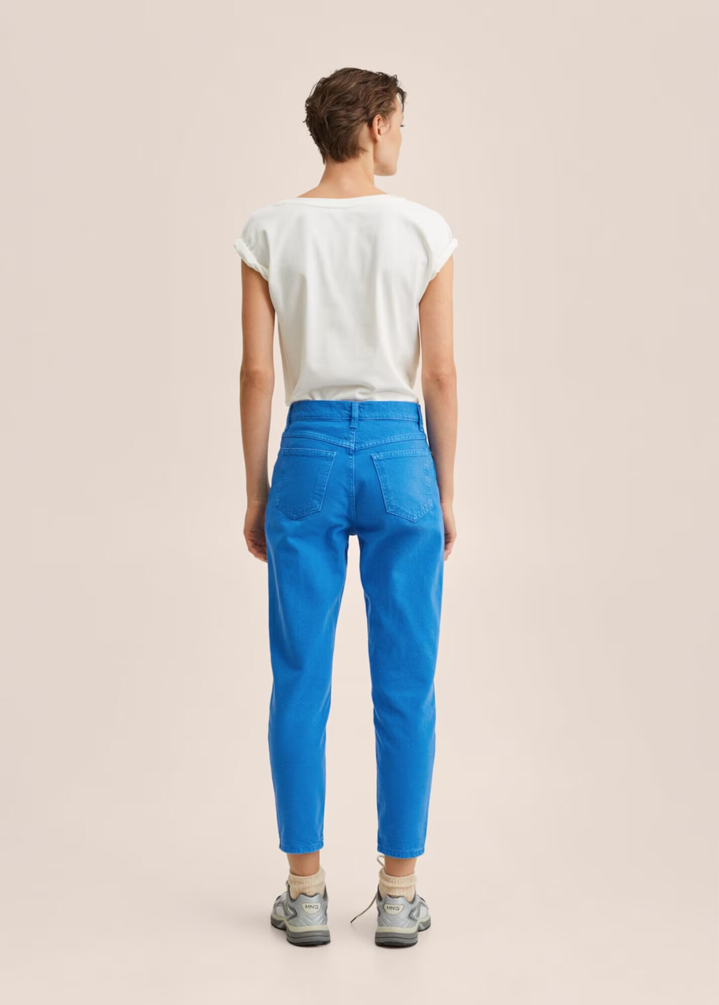 MANGO Jeans albastru - Pled.ro