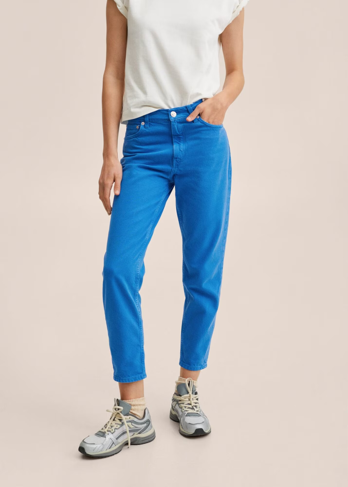 MANGO Jeans albastru - Pled.ro