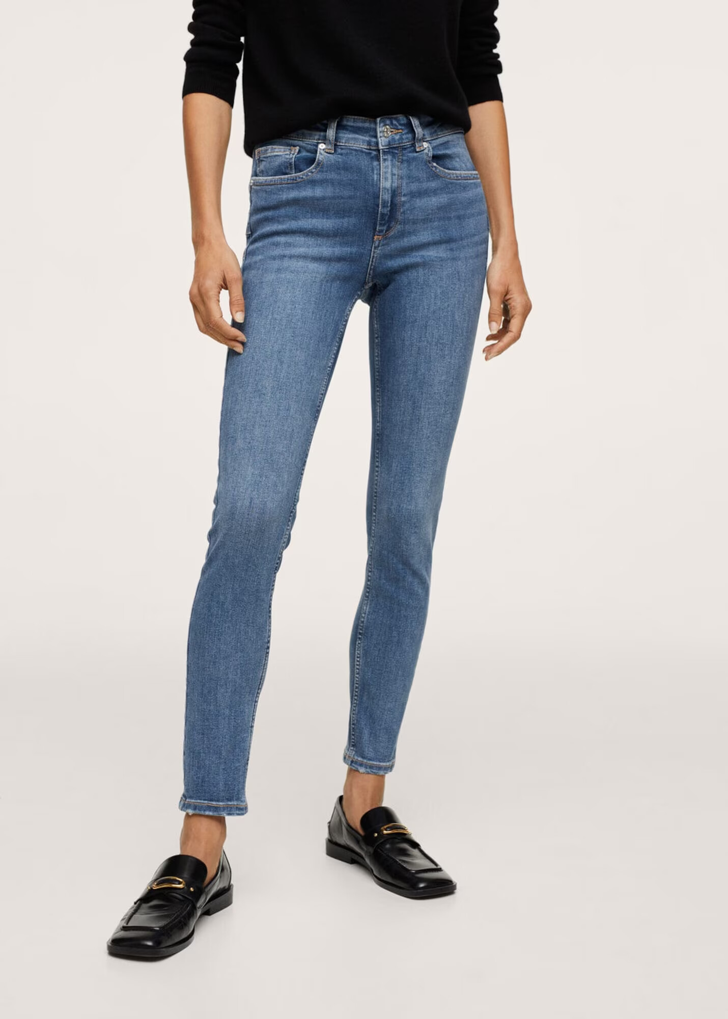 MANGO Jeans albastru - Pled.ro