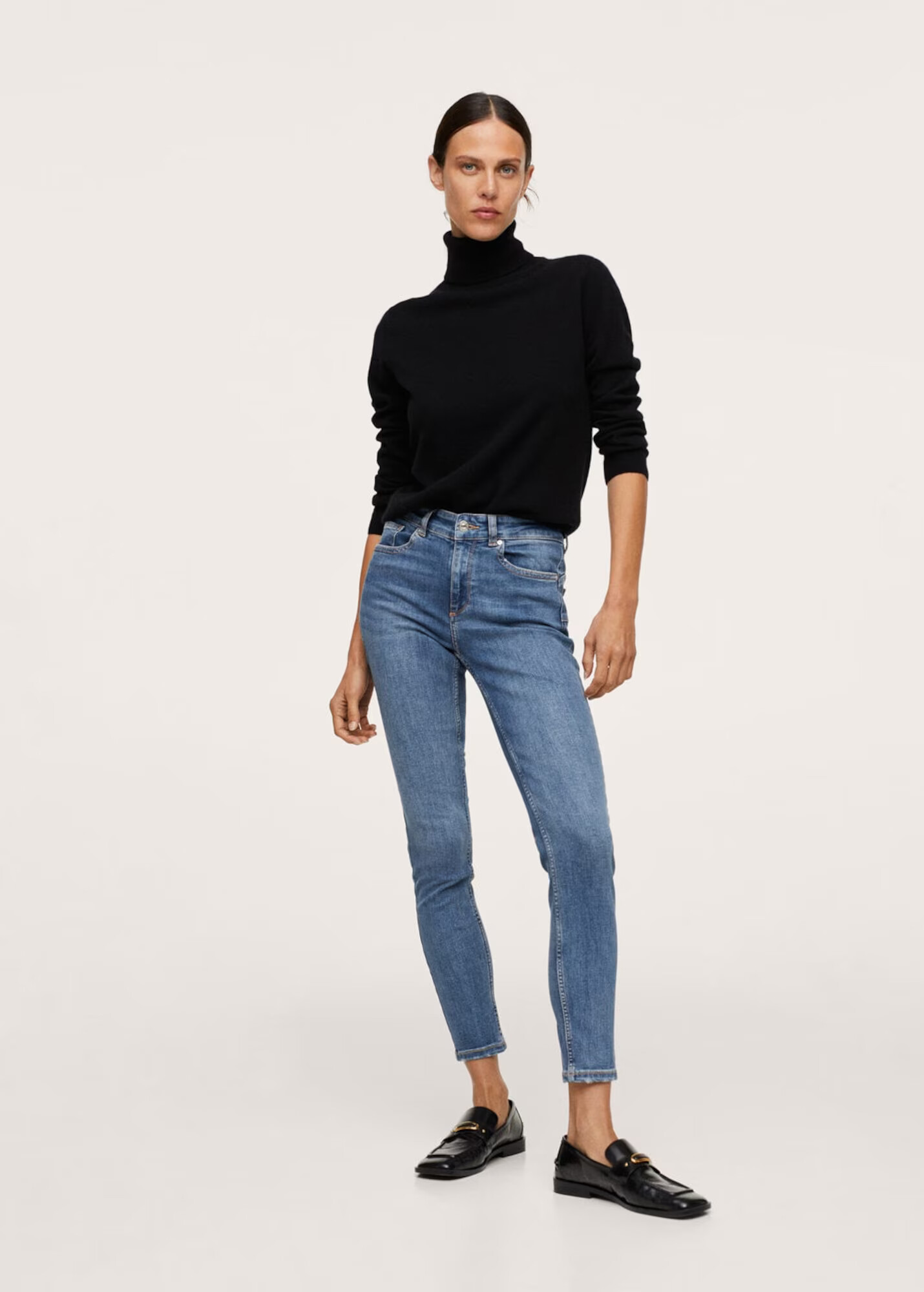 MANGO Jeans albastru - Pled.ro