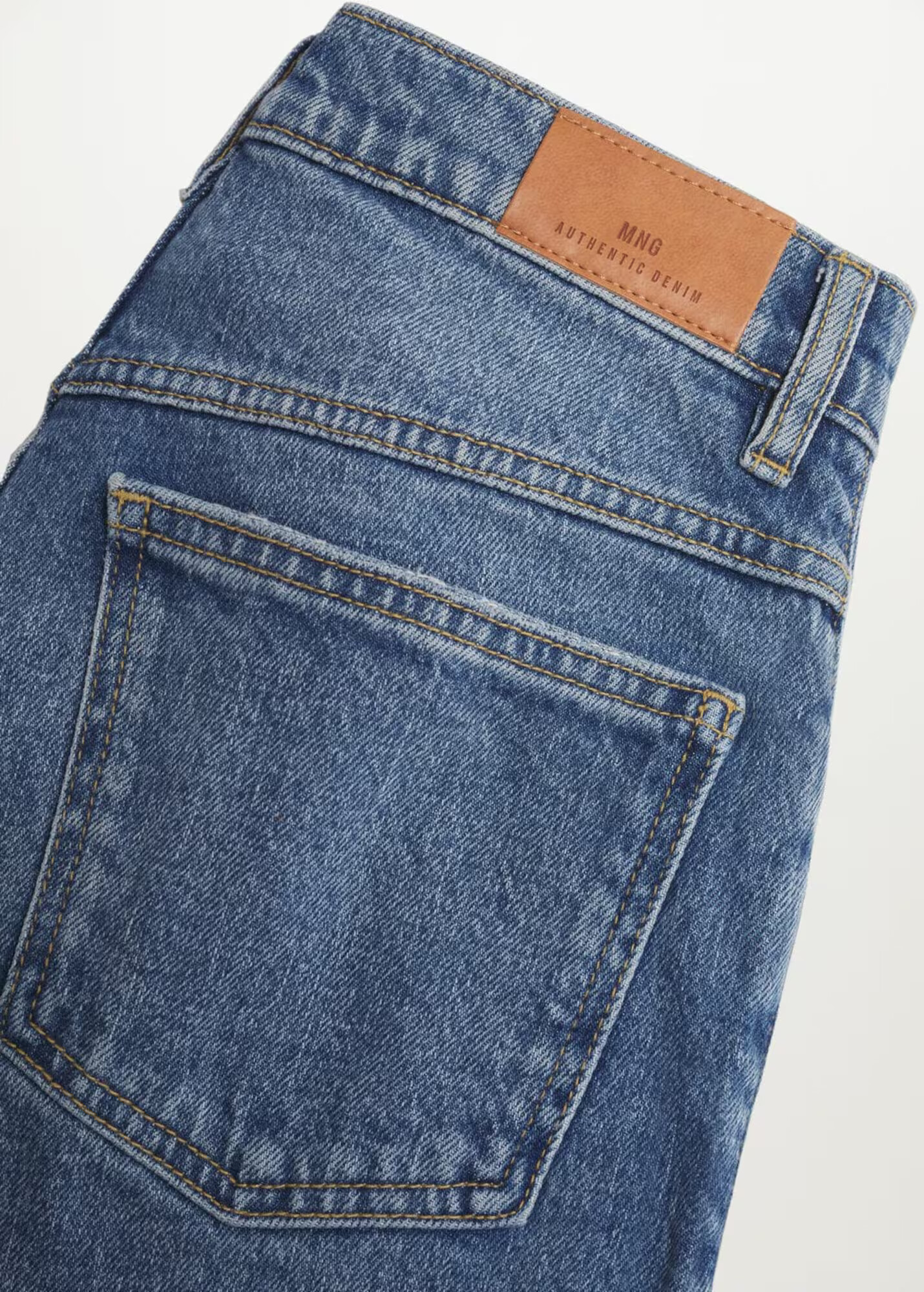 MANGO Jeans albastru cobalt - Pled.ro