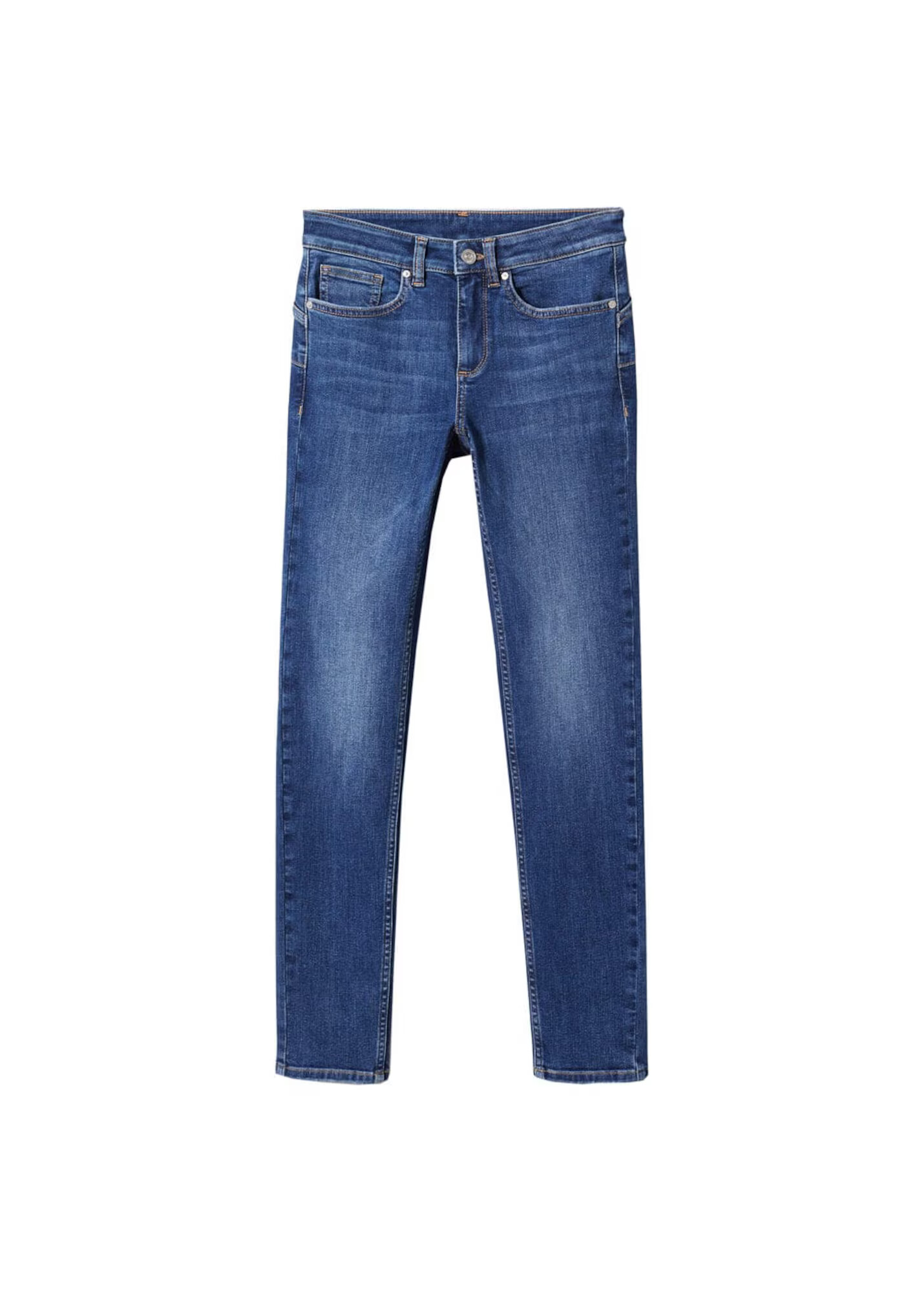 MANGO Jeans albastru denim - Pled.ro