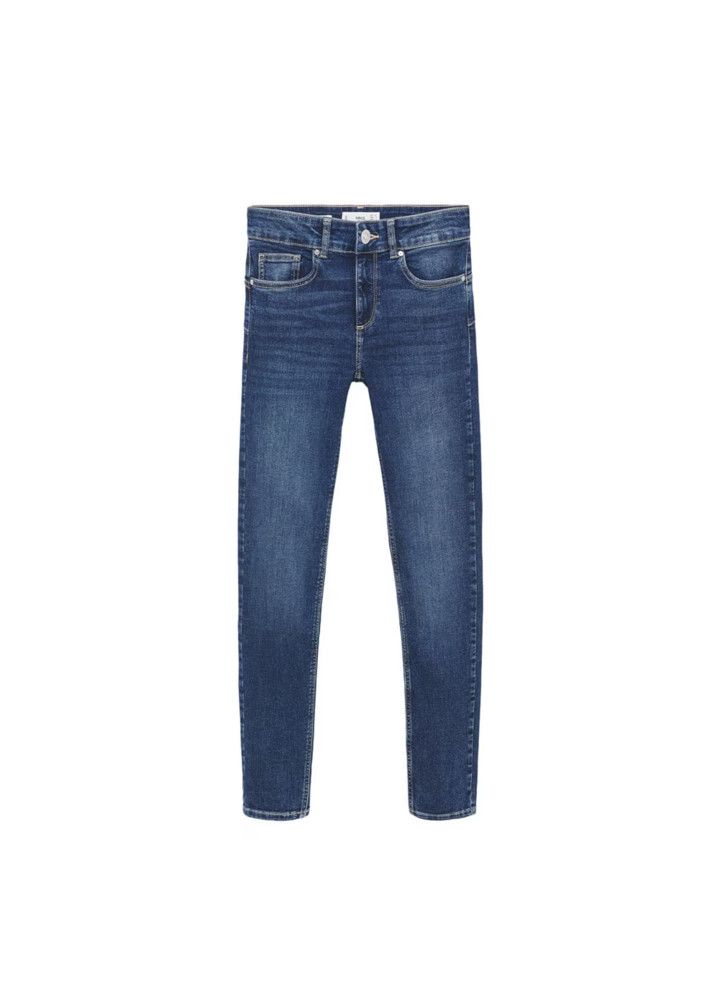 MANGO Jeans albastru denim - Pled.ro