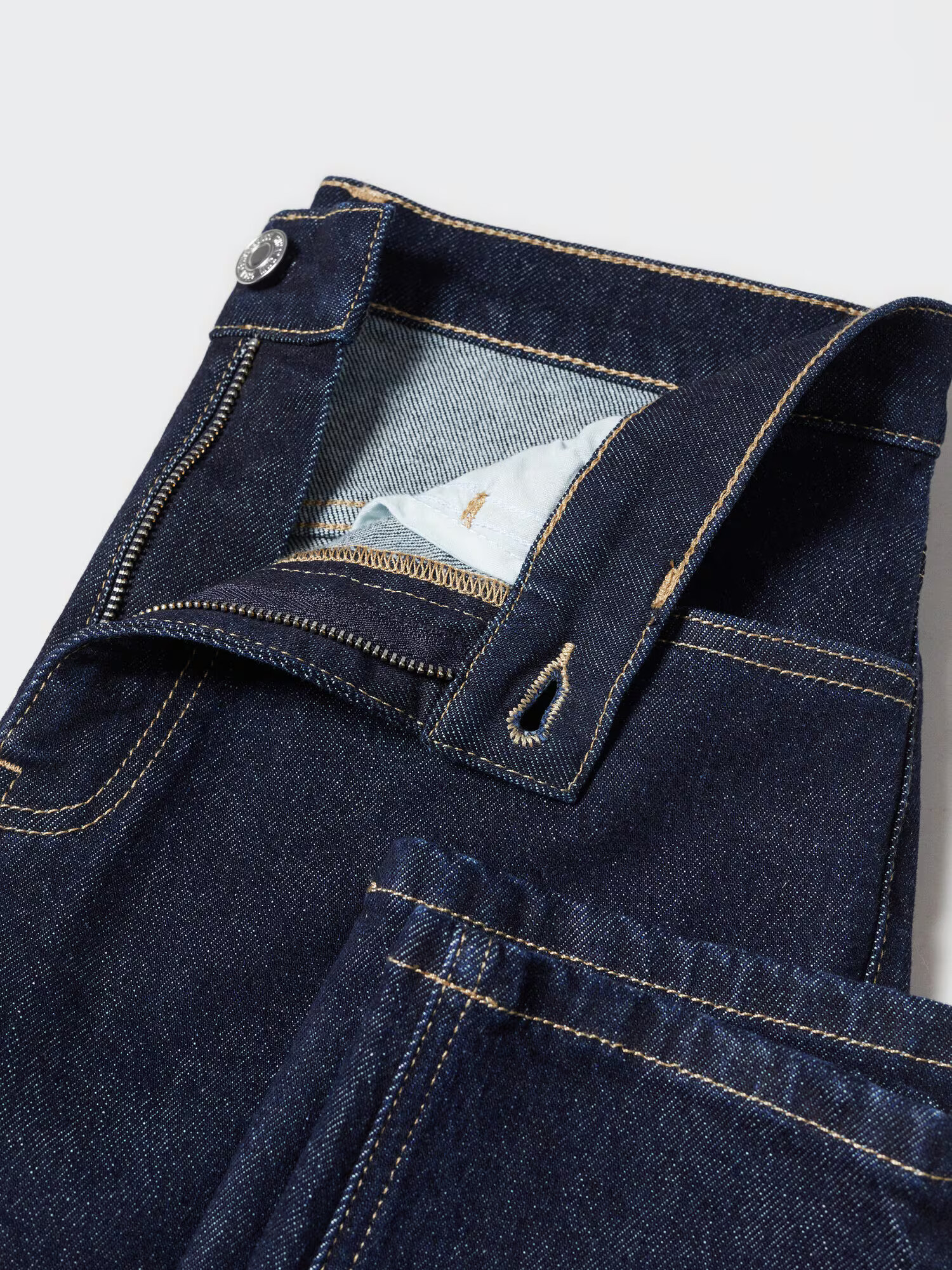 MANGO Jeans albastru denim - Pled.ro