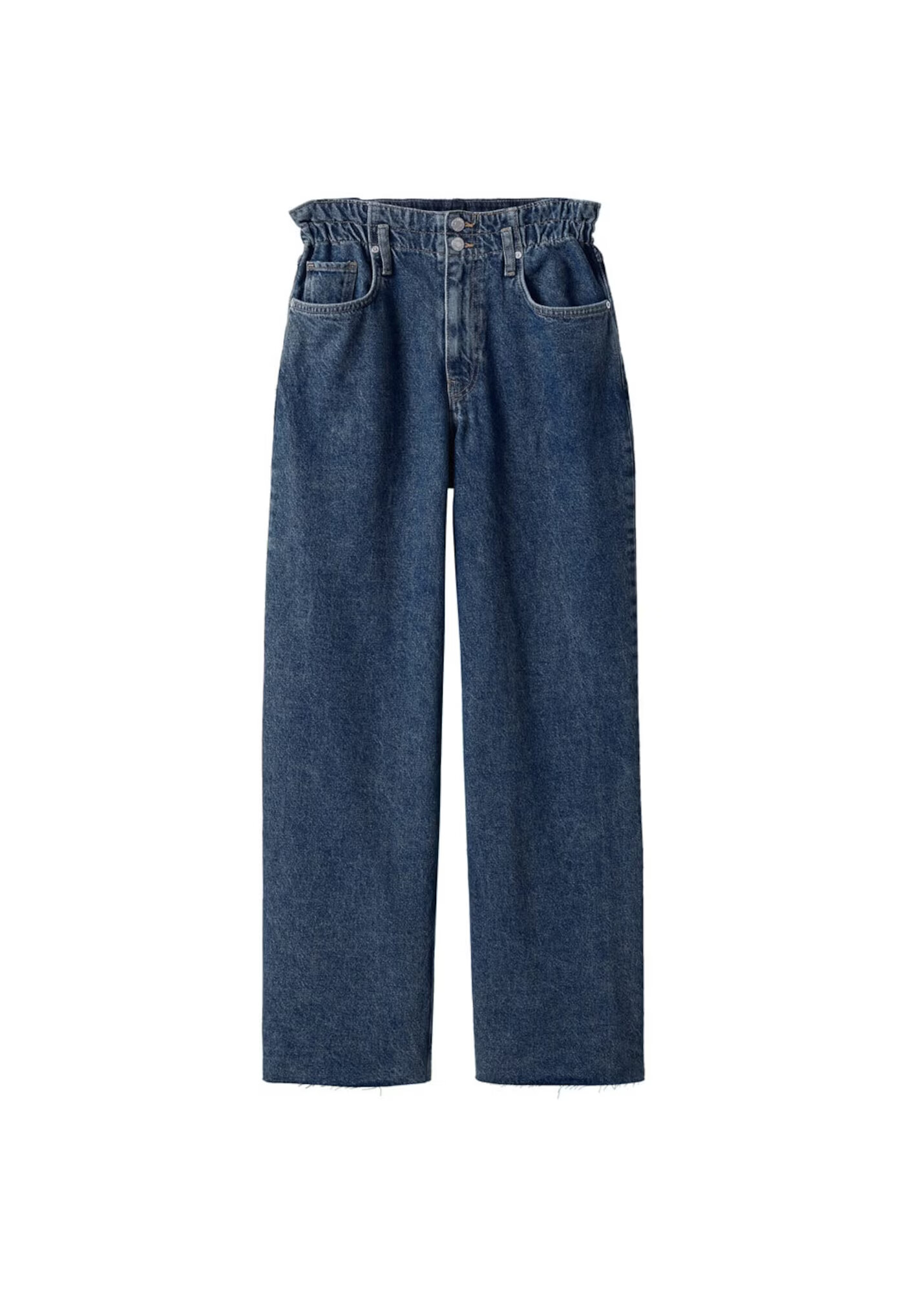 MANGO Jeans albastru denim - Pled.ro