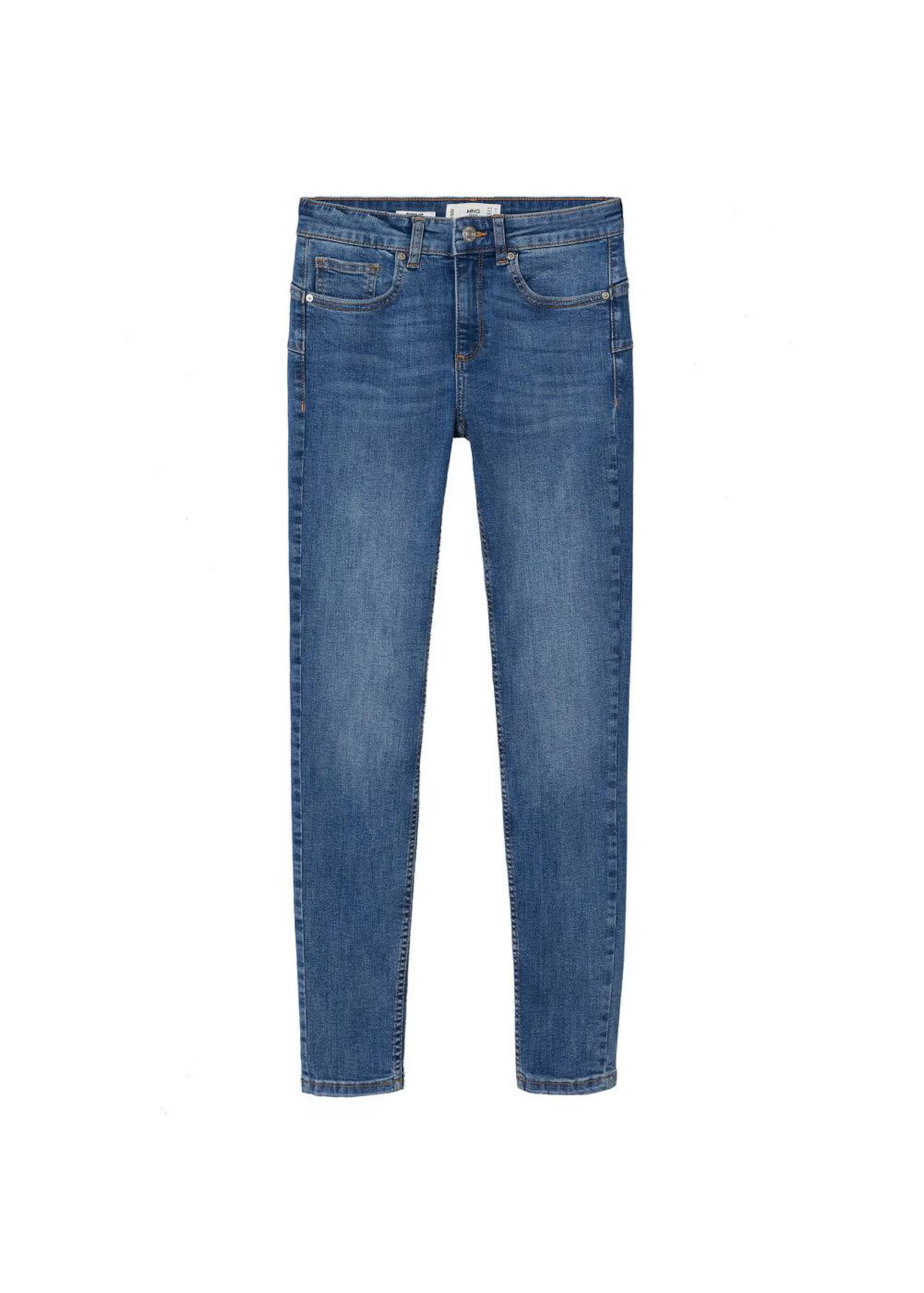 MANGO Jeans albastru denim - Pled.ro