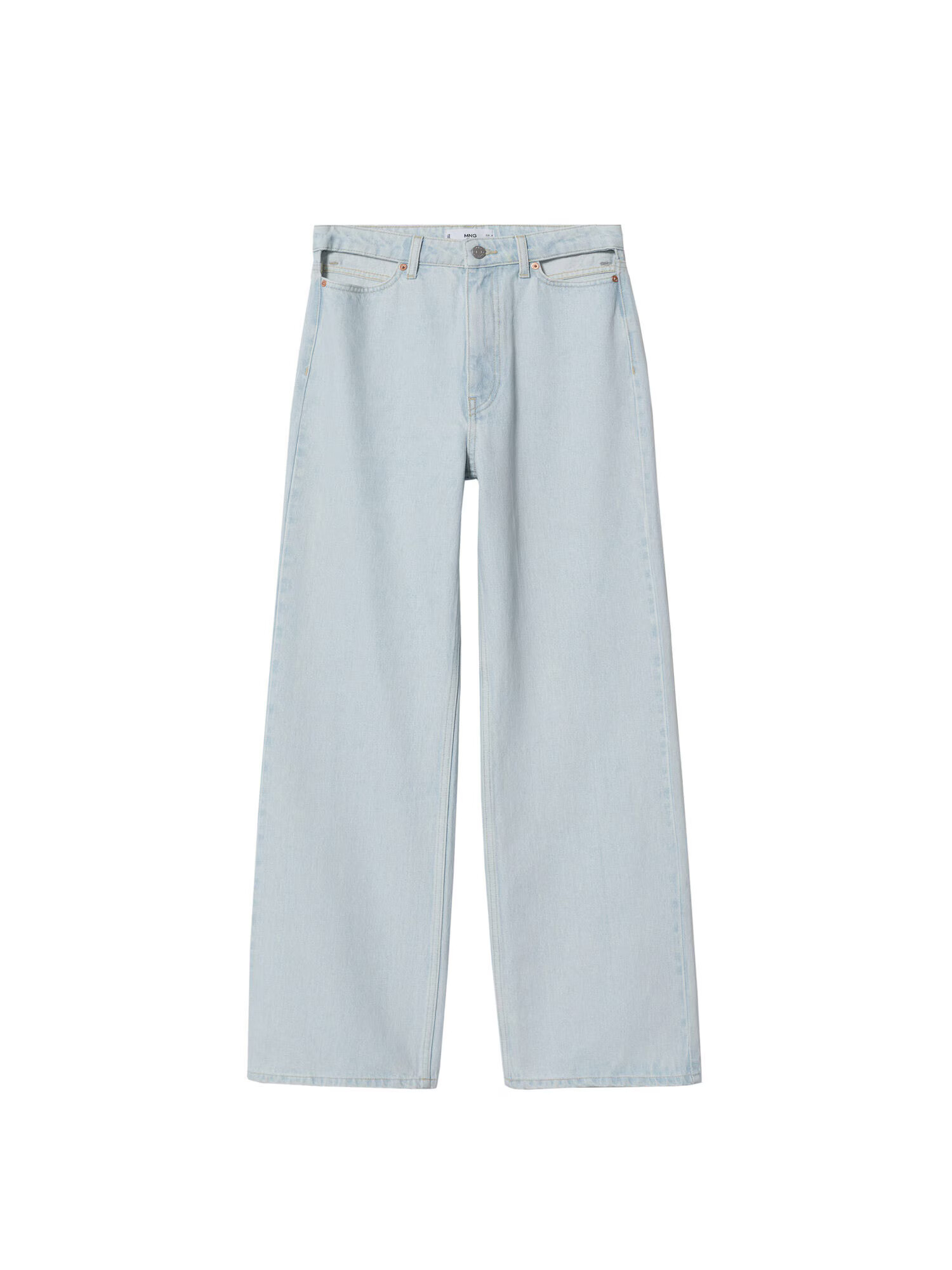 MANGO Jeans albastru deschis - Pled.ro