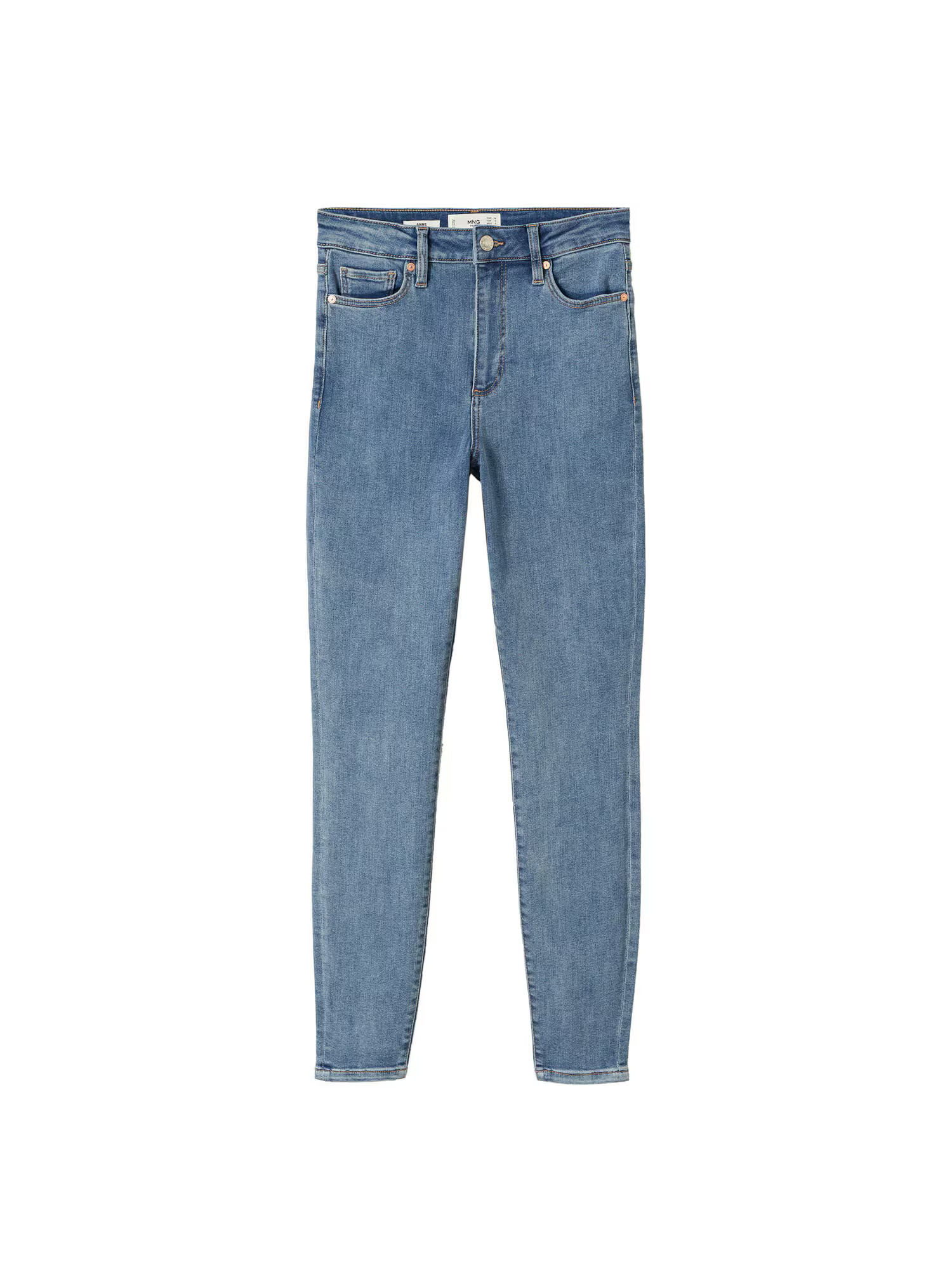 MANGO Jeans 'Anne' albastru denim - Pled.ro