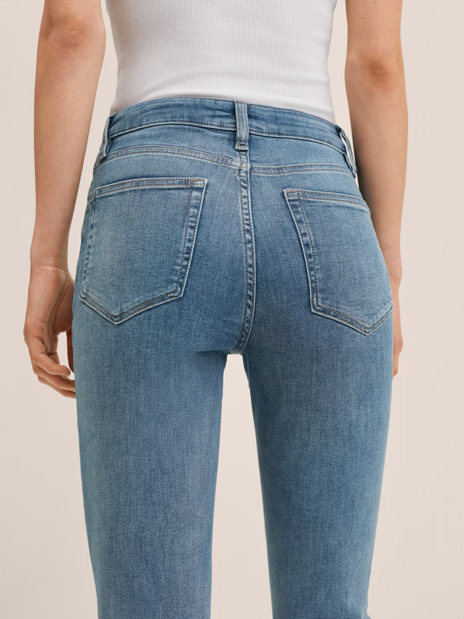 MANGO Jeans 'Anne' albastru denim - Pled.ro