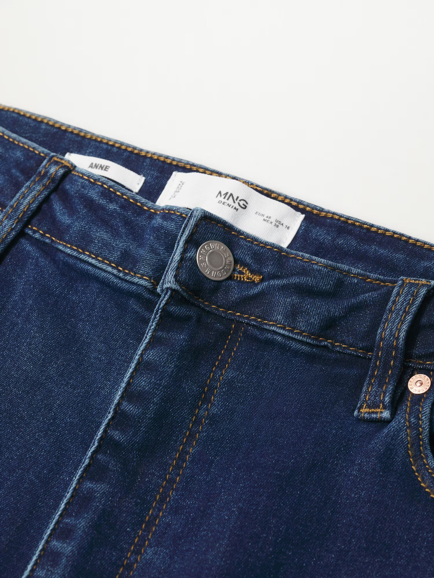 MANGO Jeans 'ANNE' albastru denim - Pled.ro